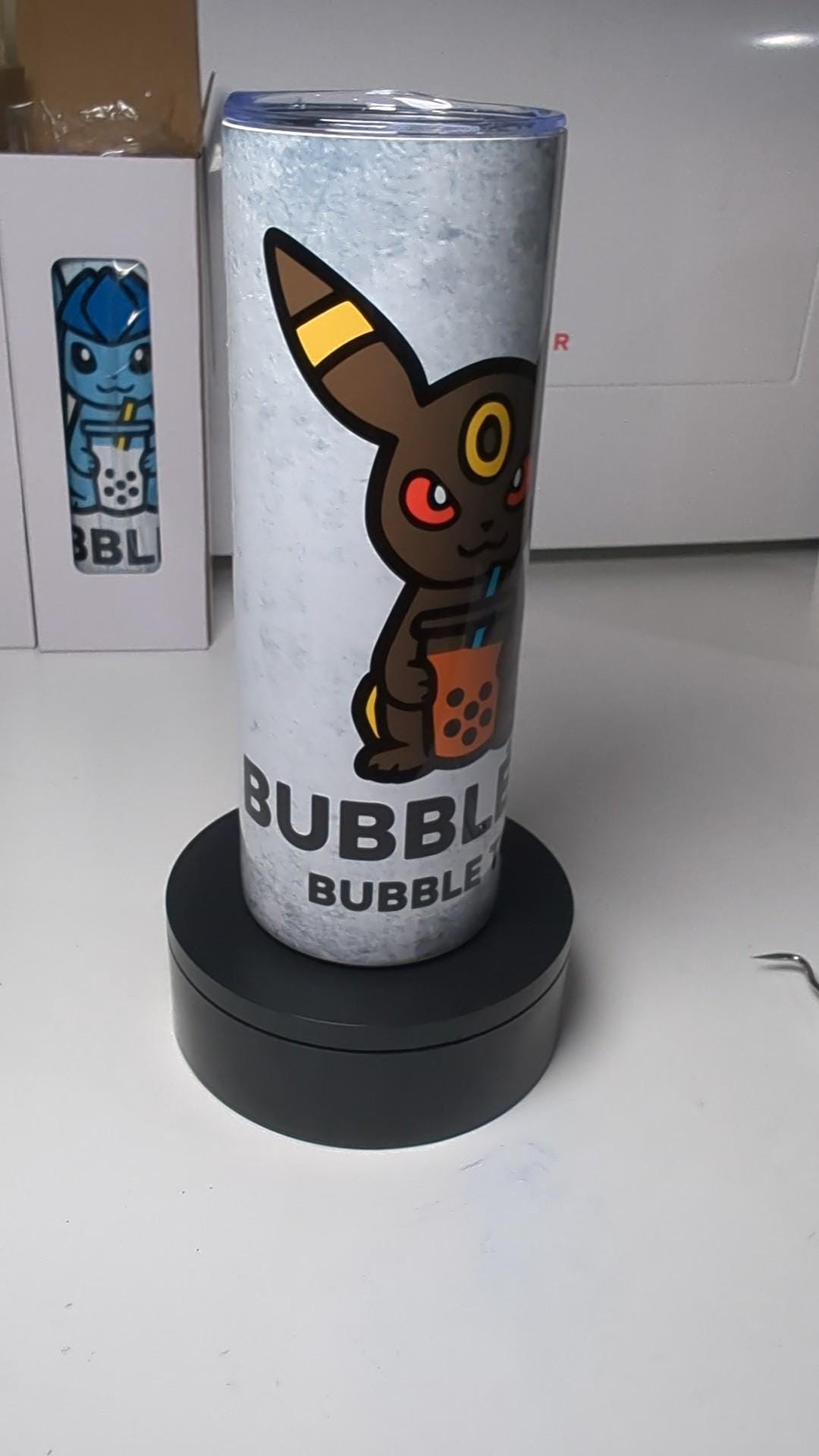 Bubbleon Umbreon Pokemon Boba Bubble Tea Inspired Tumbler