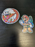 Super Mario Inspired Halloween Party Stickers