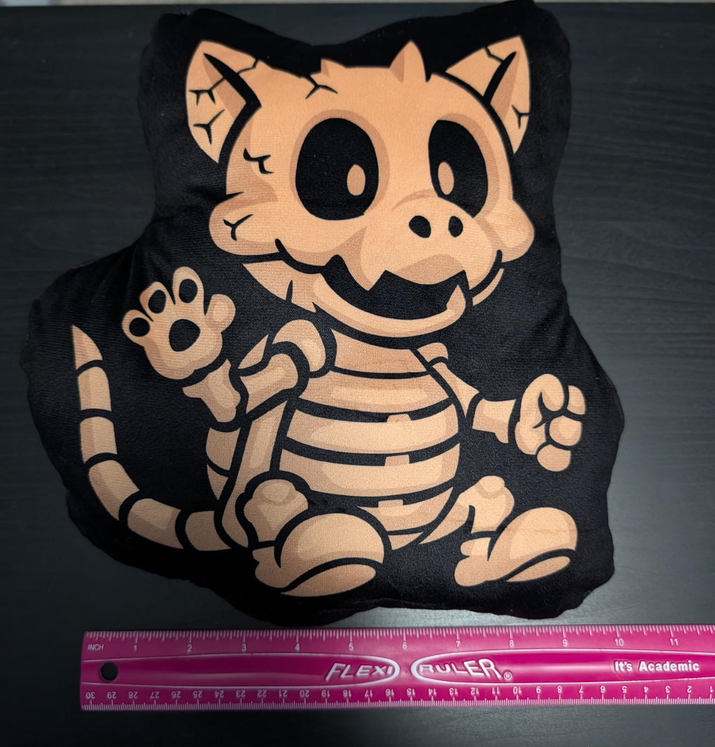 12 Inch Neko Dry Bones pillow