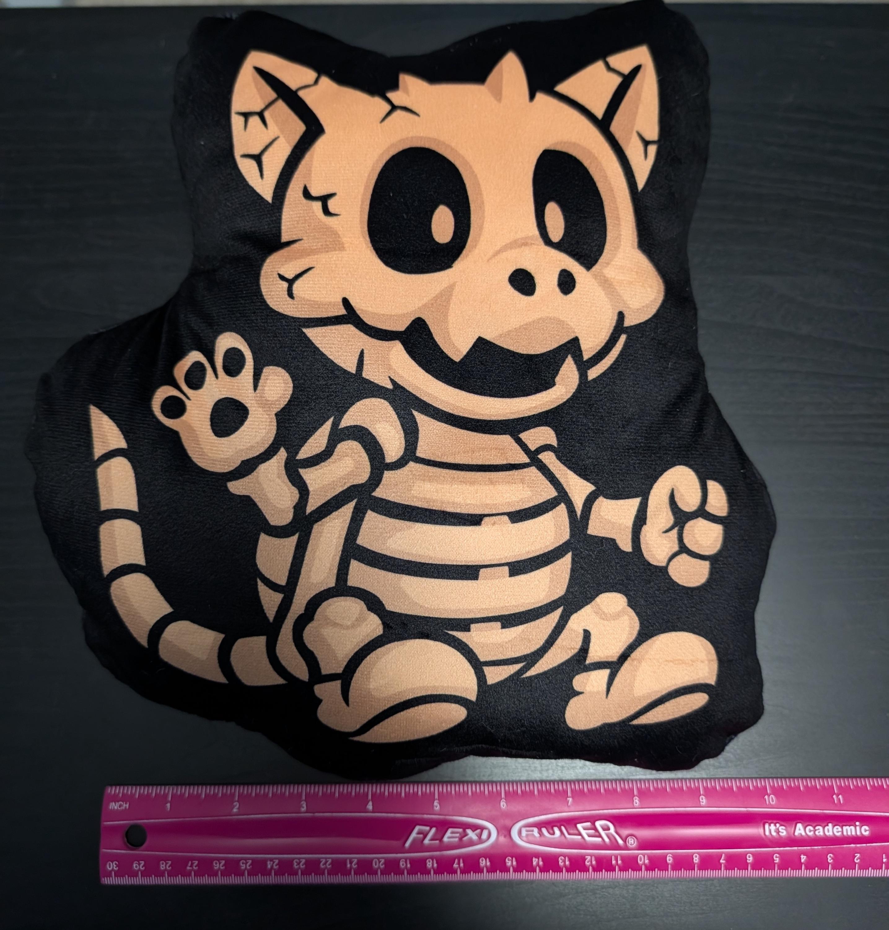 12 Inch Neko Dry Bones pillow