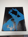 Pokemon Blue inspired 8x10 canvas painting