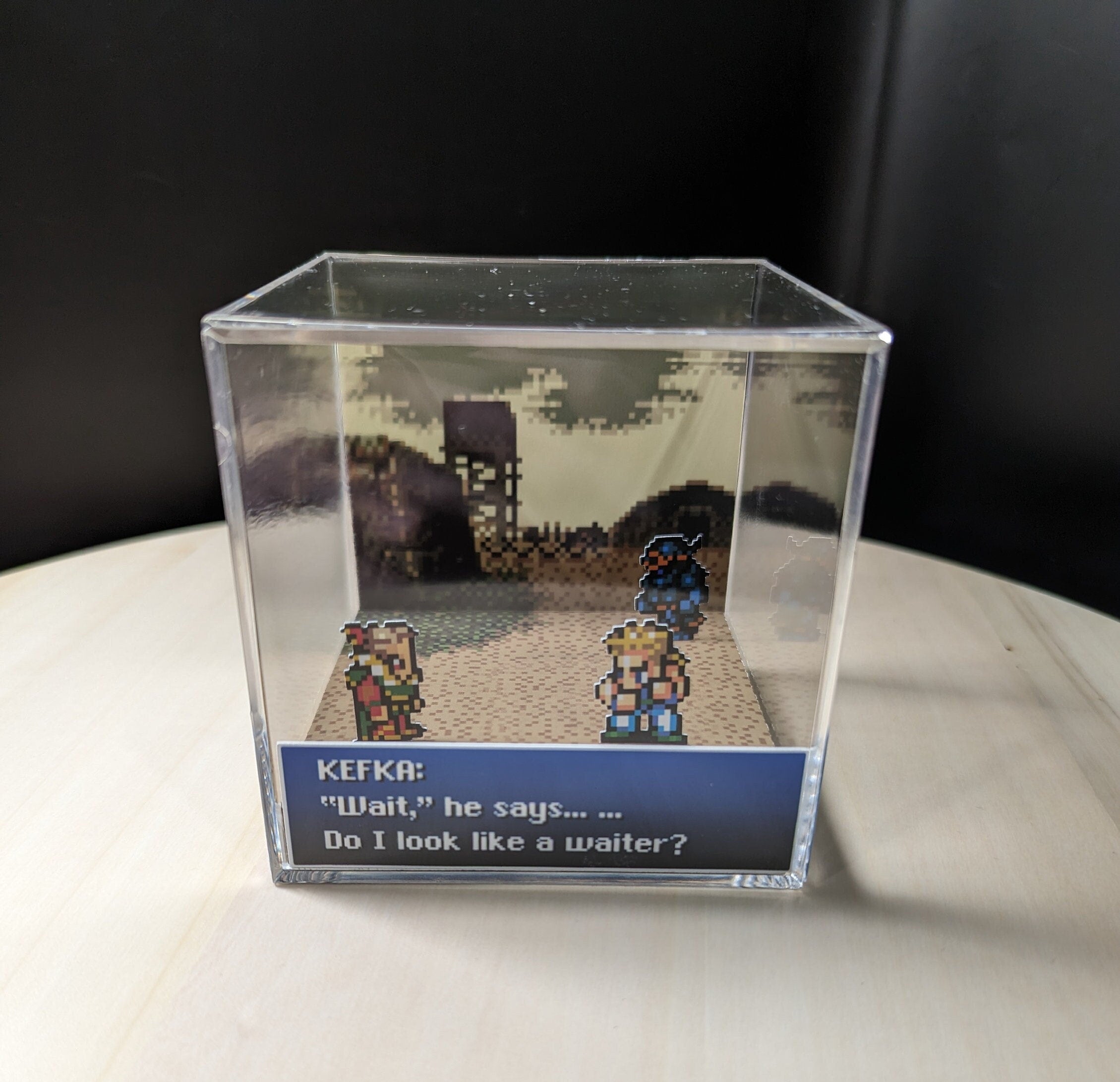 Kefka "Waiter" Diorama Cube