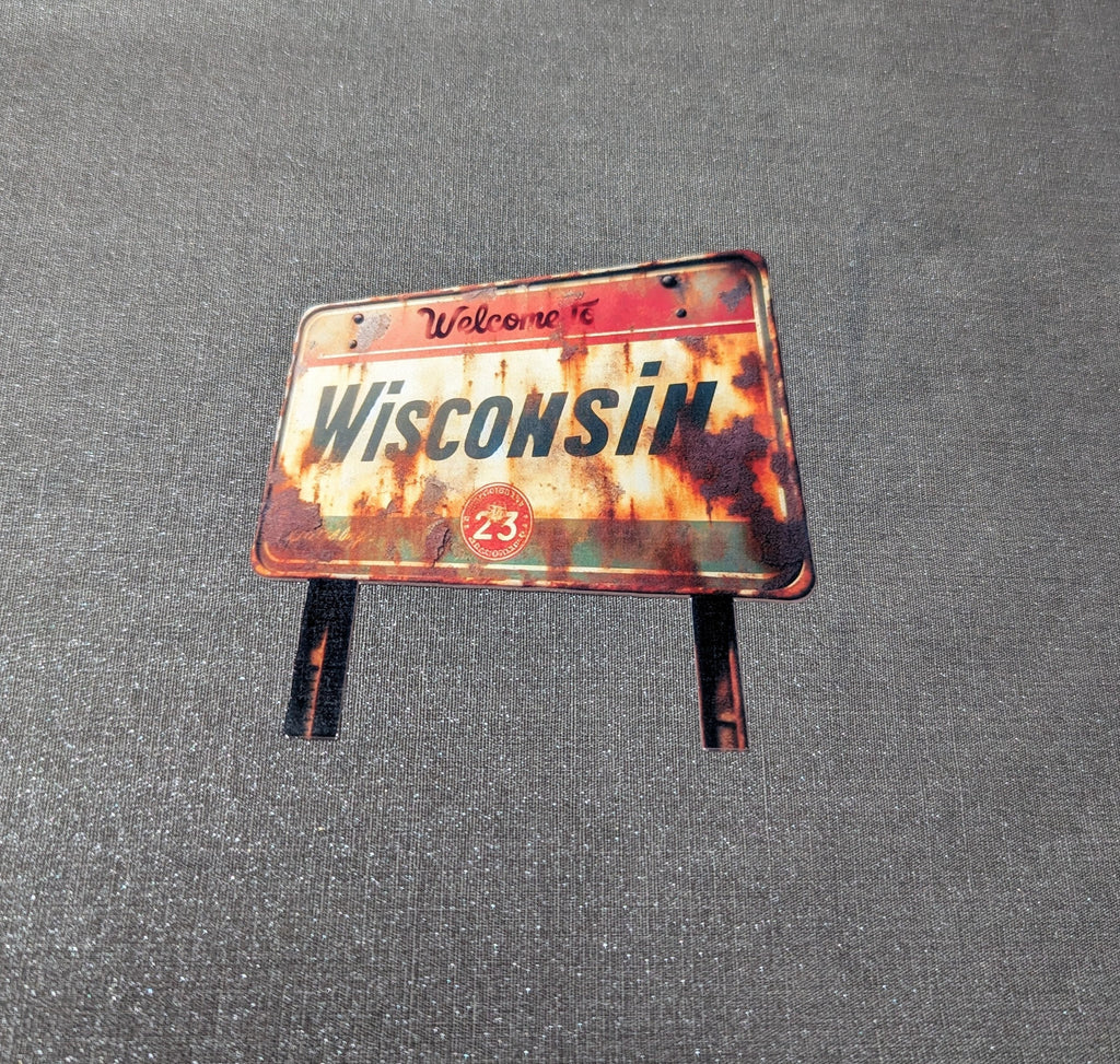 Fallout Wisconsin sticker Set