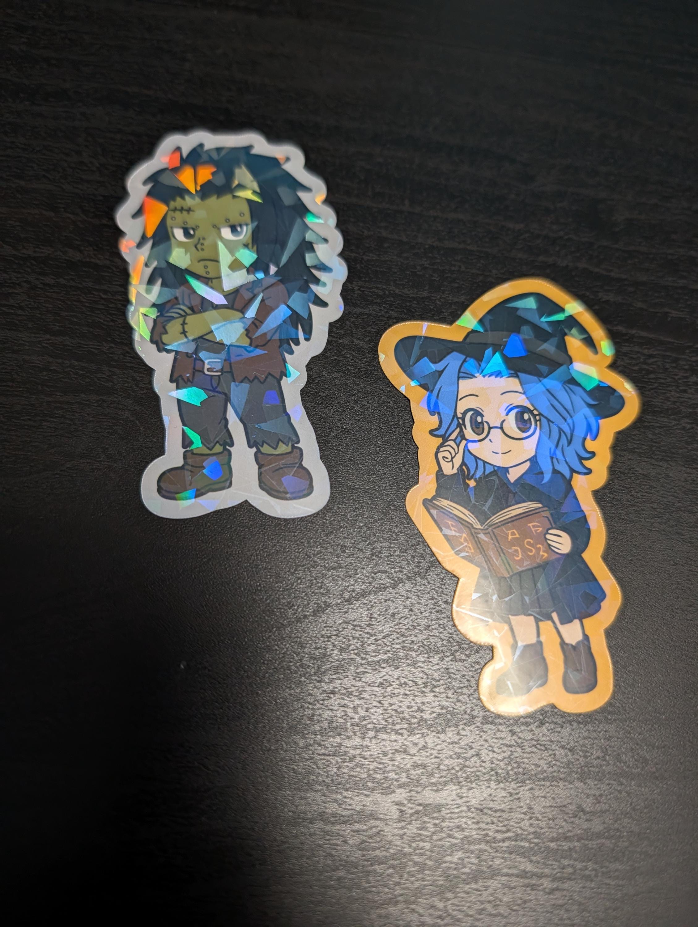 Fairy Tail Inspired Halloween Party Stickers