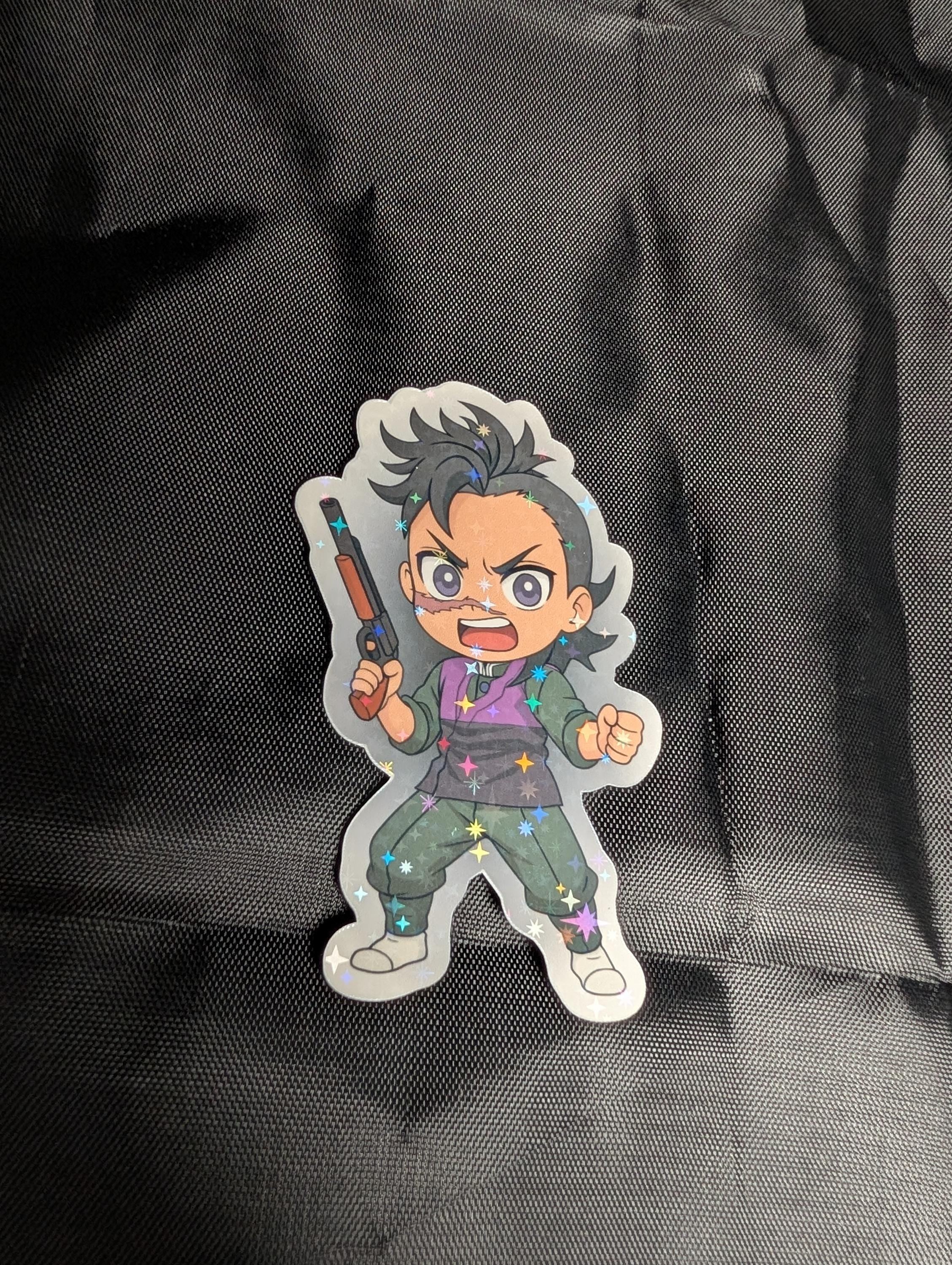 Demon Slayer inspired Daima-Esque Chibi sticker Set Version 2