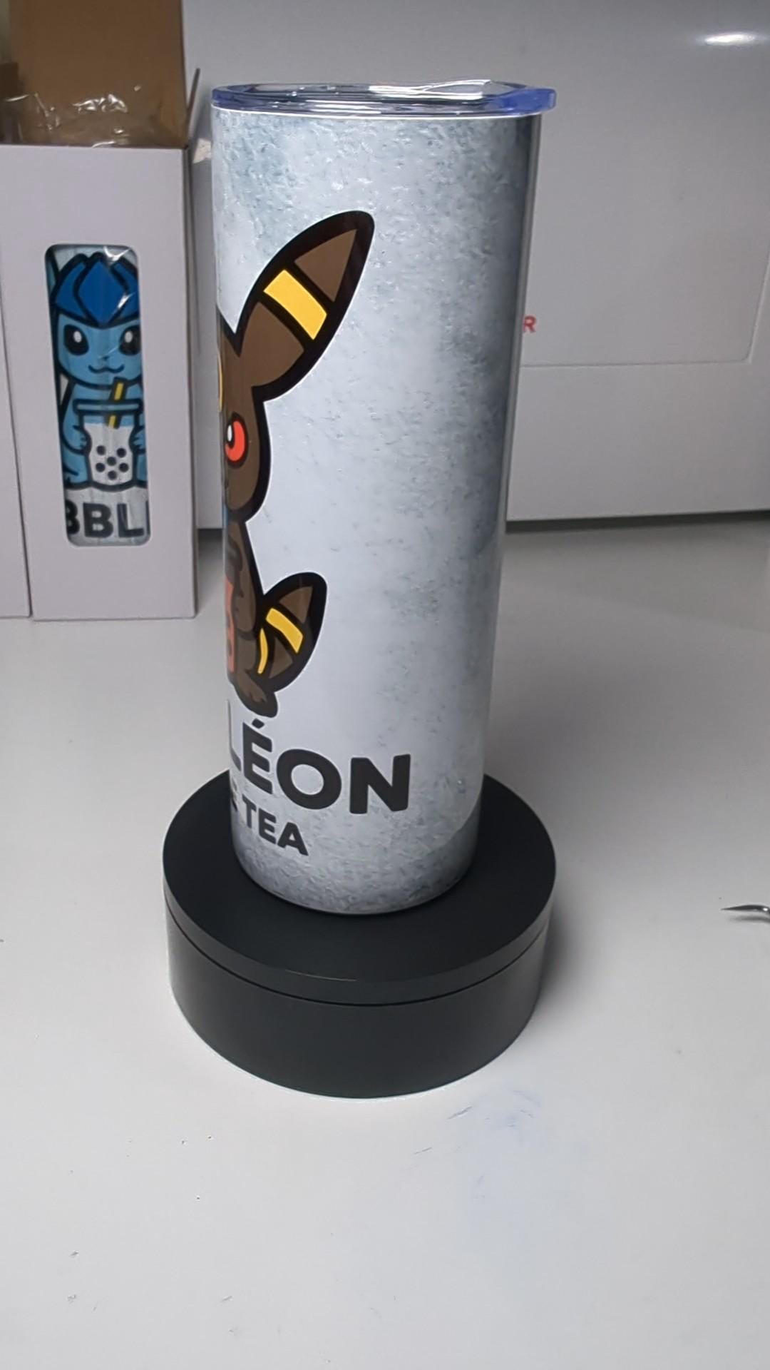 Bubbleon Umbreon Pokemon Boba Bubble Tea Inspired Tumbler