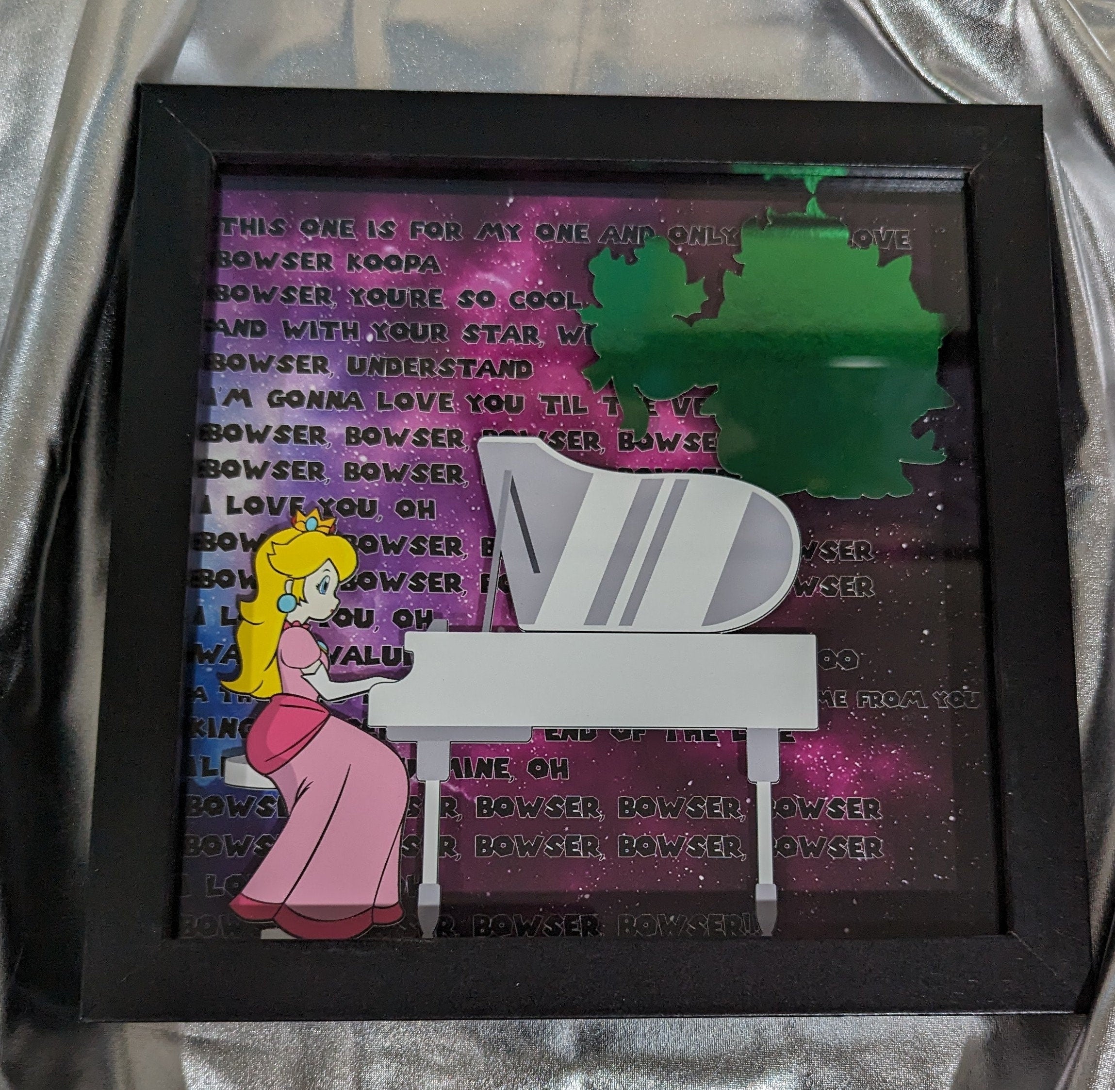 Peaches Inspired Shadow Box