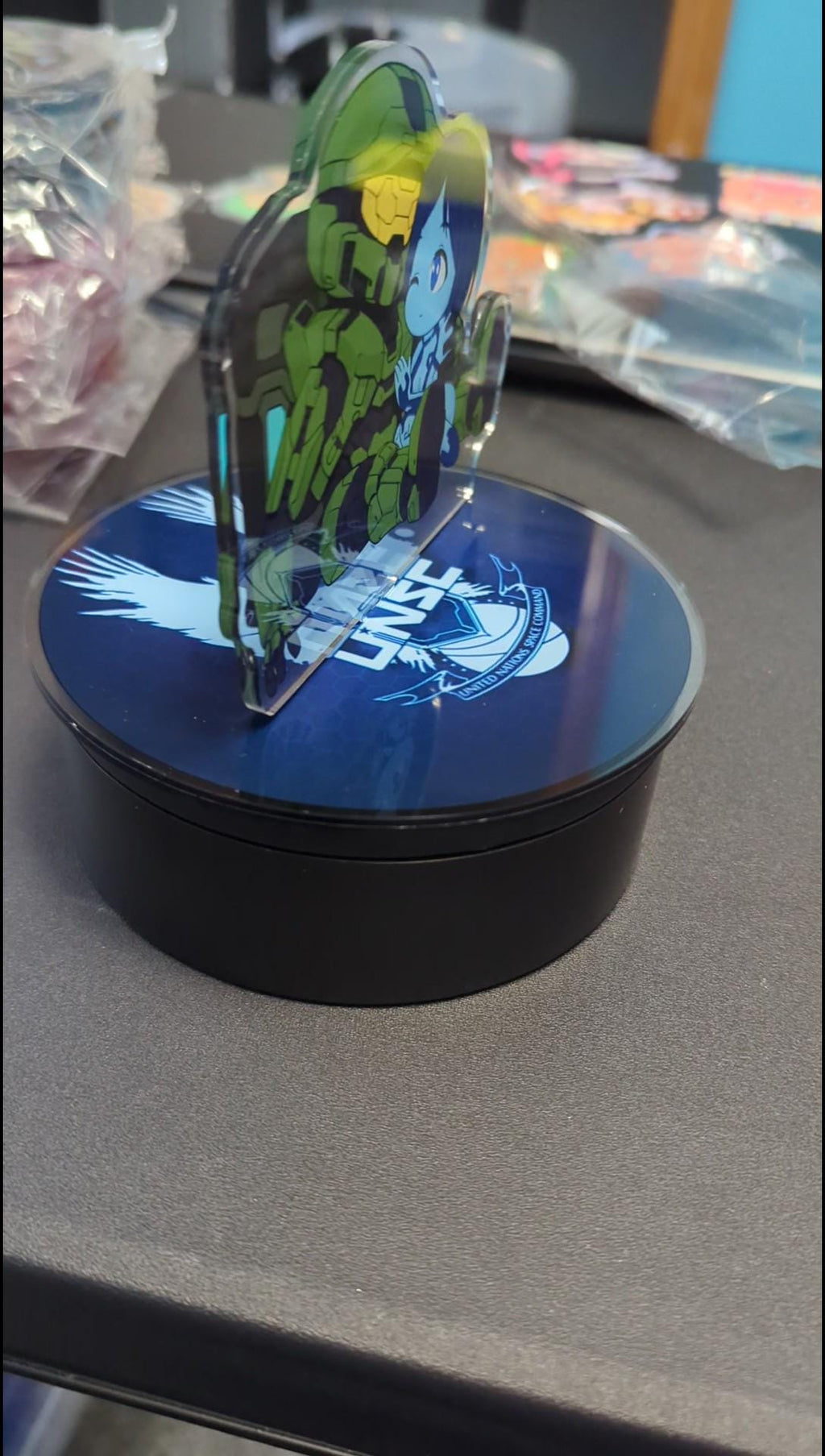 Cortana x Master Chief Halo Inspired Acrylic Standee