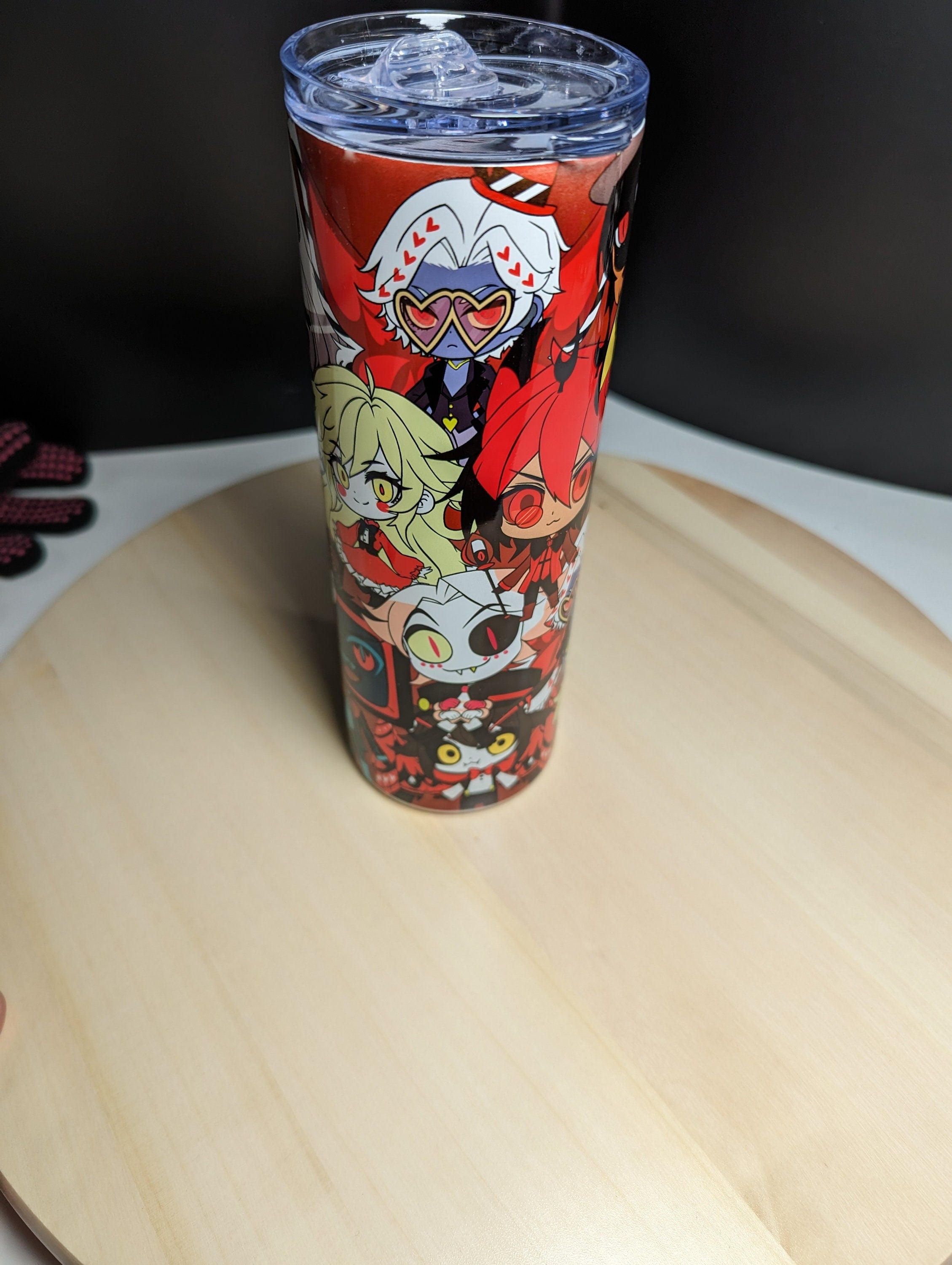 Chibi Hazbin Hotel Inspired Tumbler Version 1
