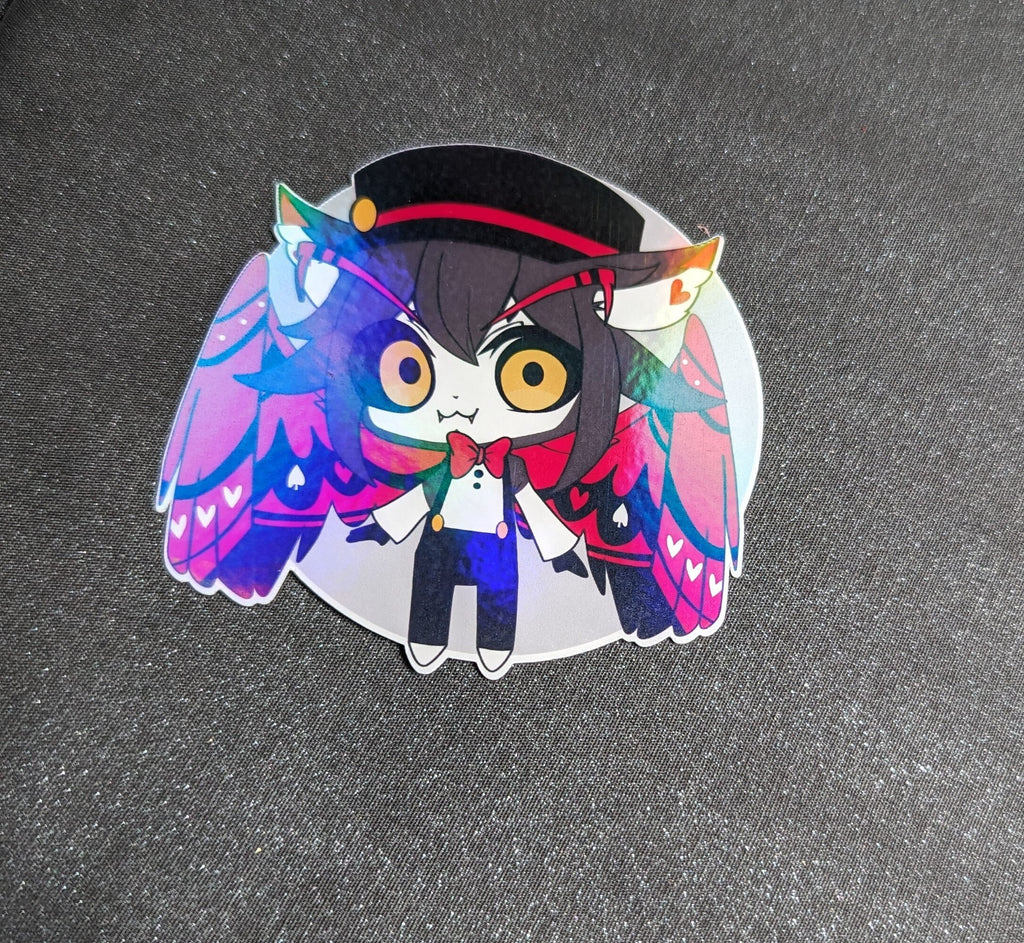Hazbin Hotel inspired chibi sticker Set Version 1