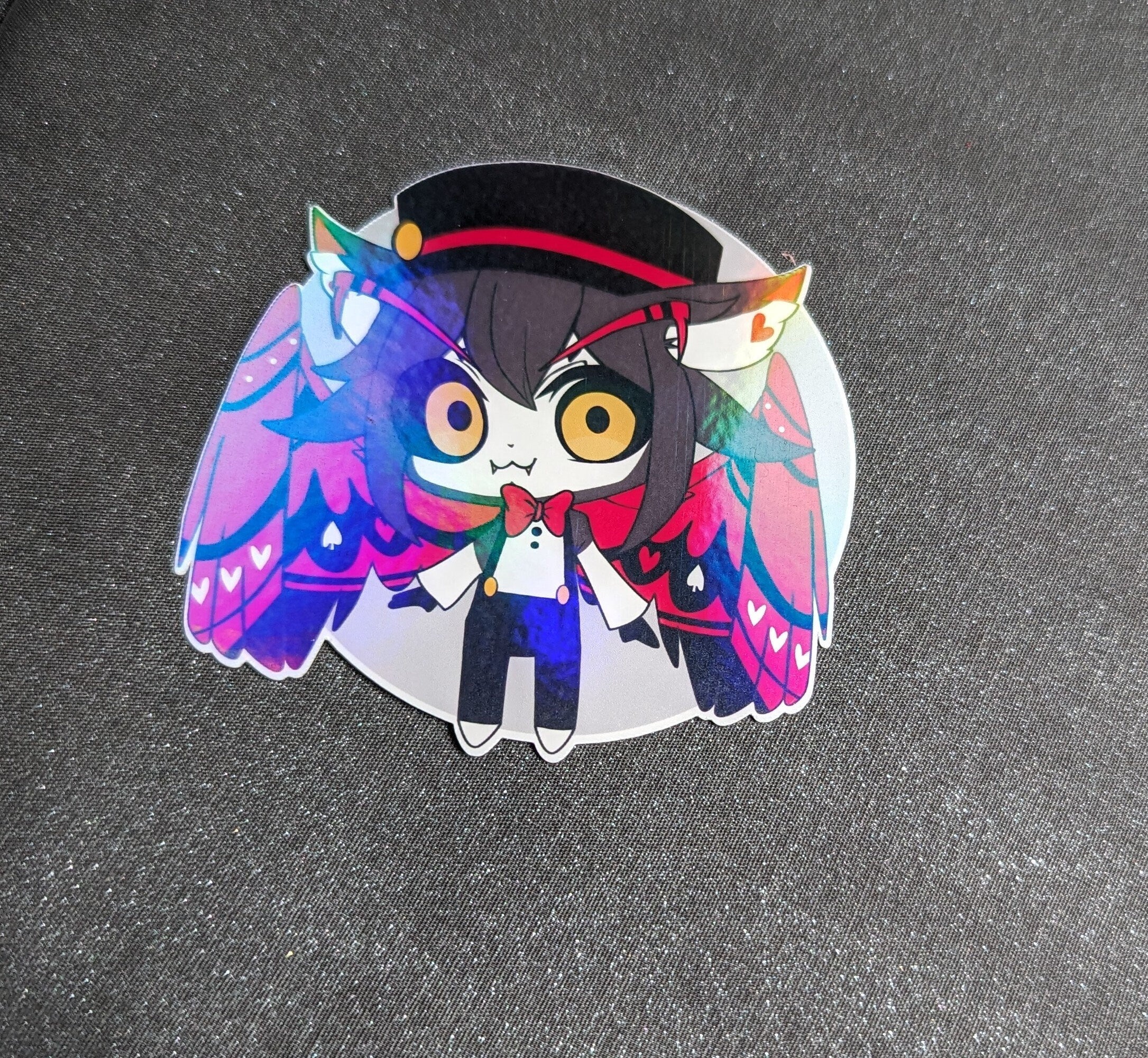 Hazbin Hotel inspired chibi sticker Set Version 1