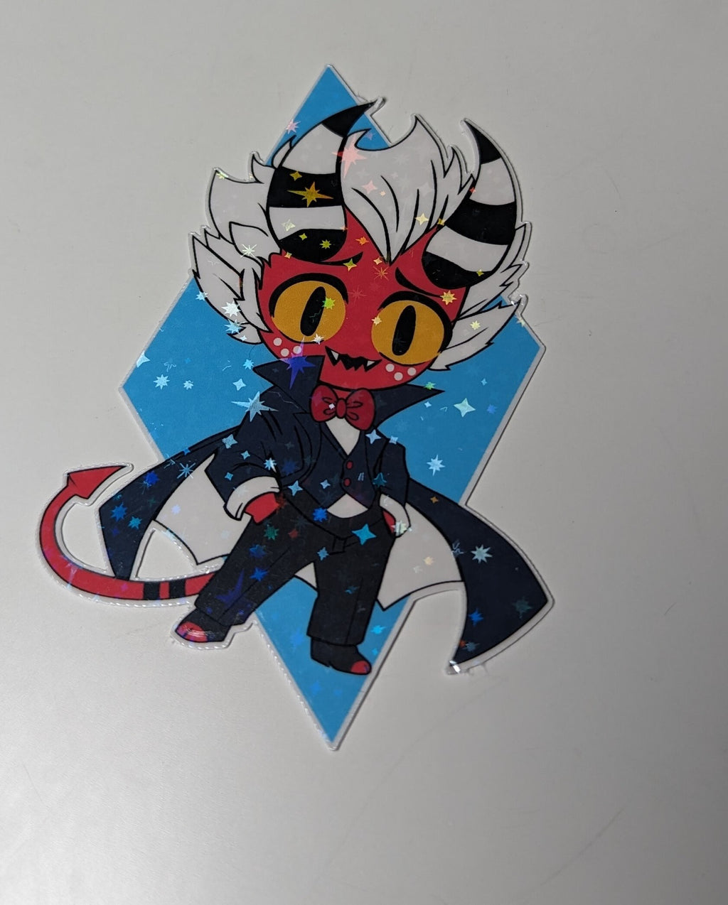 Helluva Boss inspired chibi sticker Set