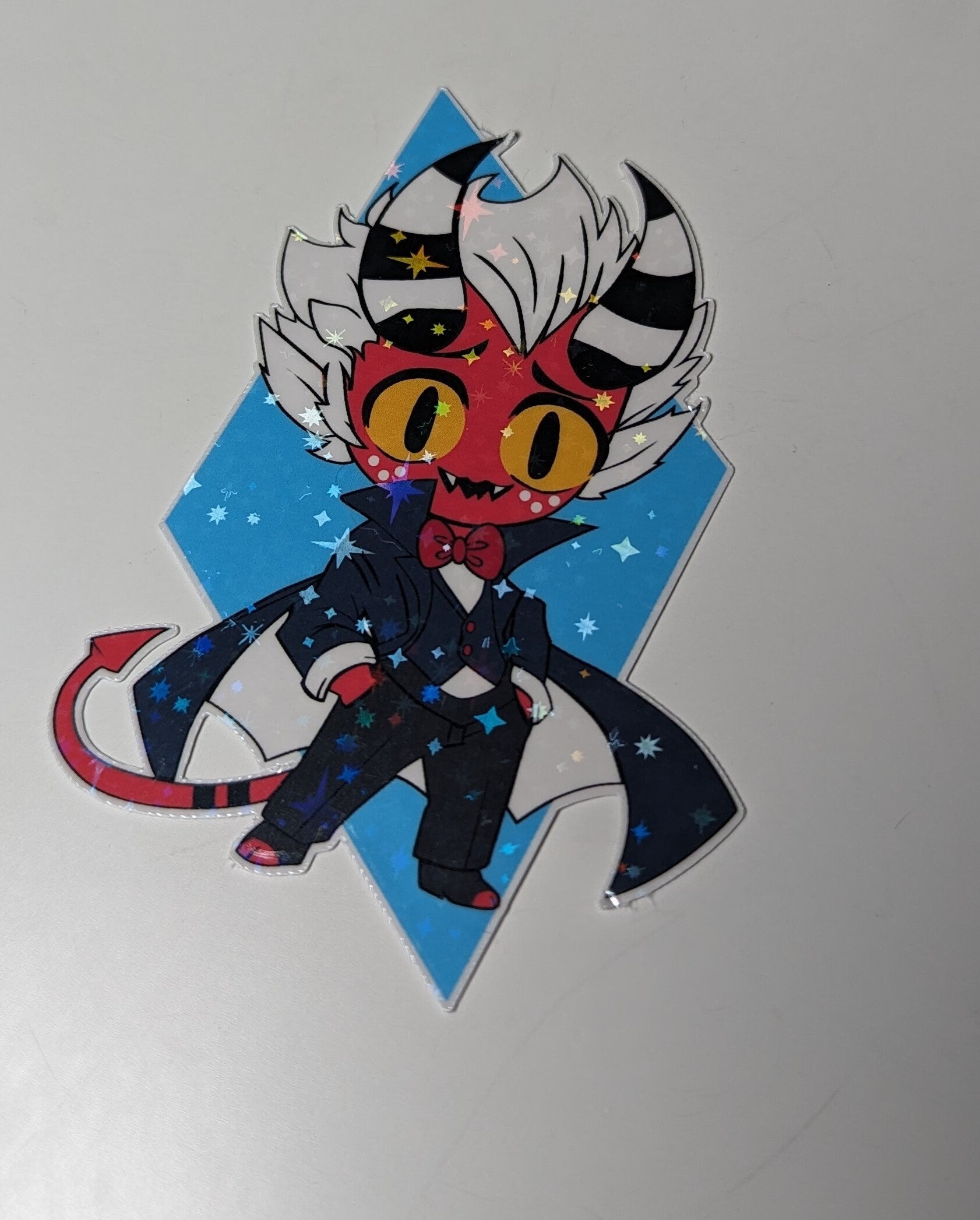 Helluva Boss inspired chibi sticker Set