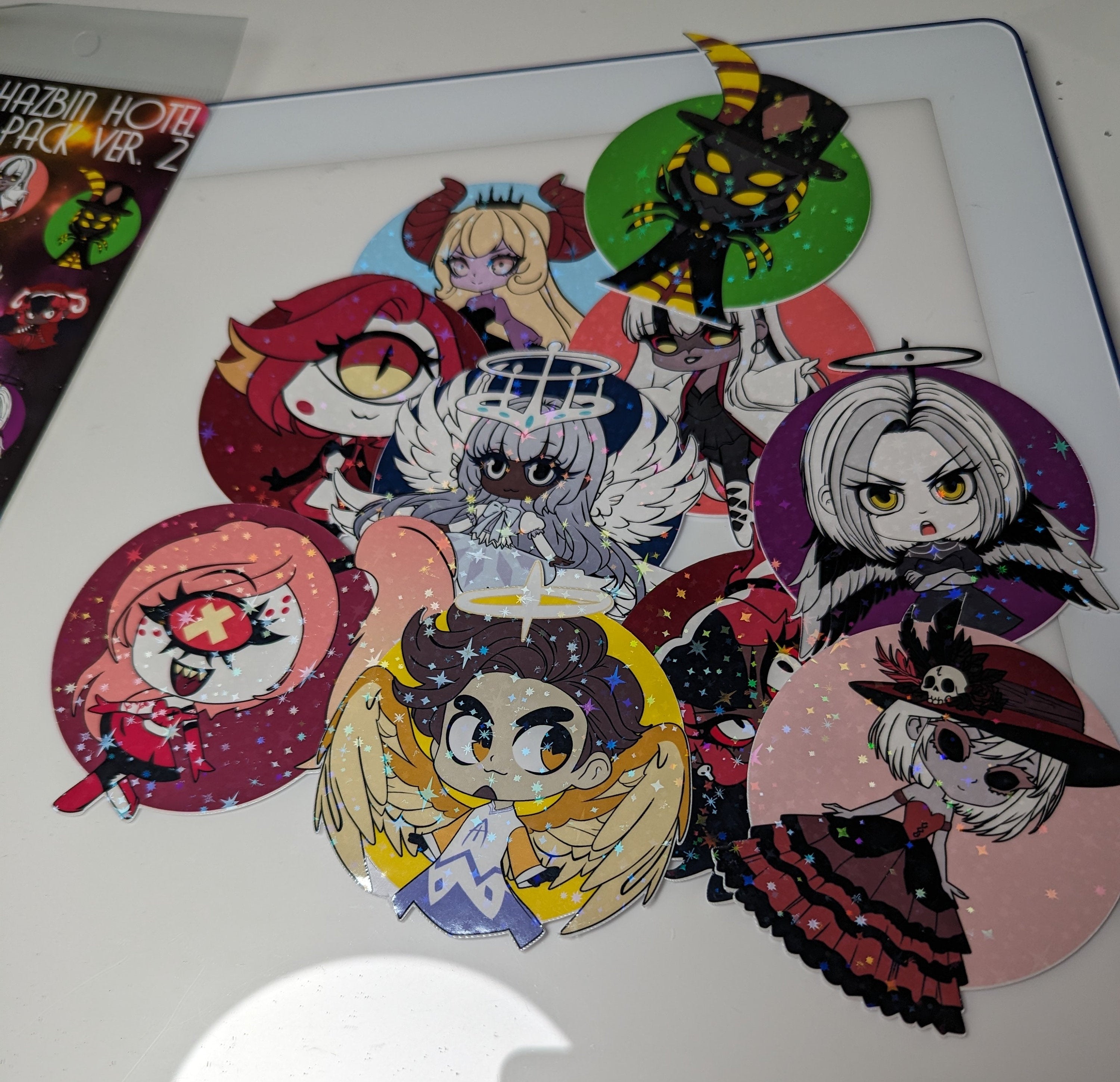 Hazbin Hotel Chibi Sticker Set Version 2