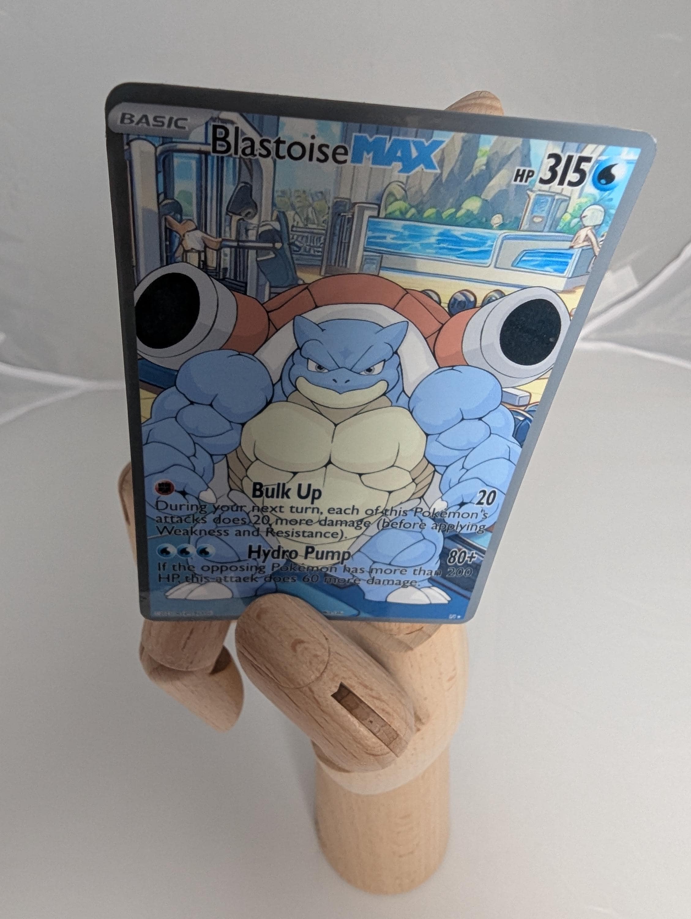 Body Builder Pokemon inspired Orica Cards