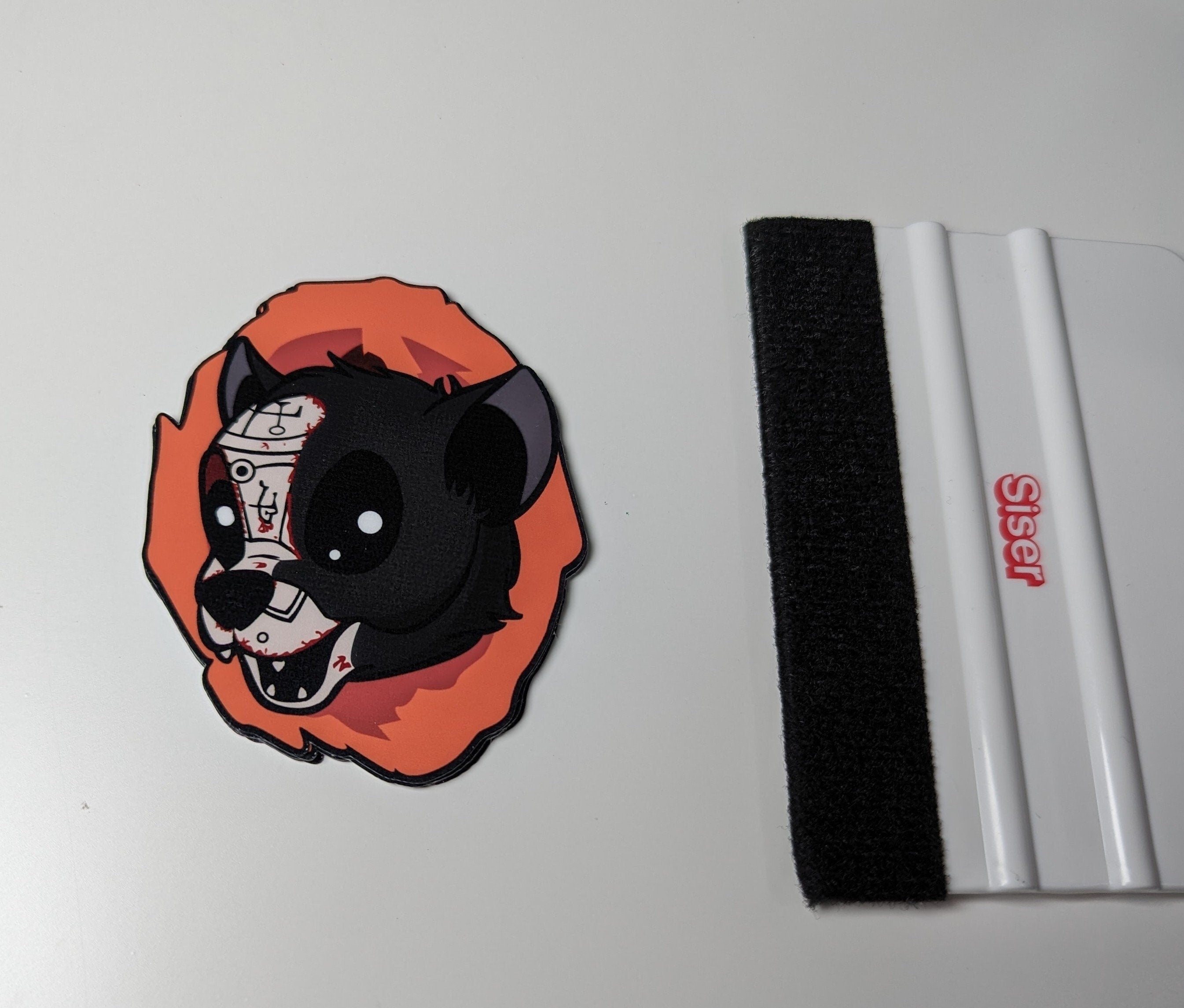 Diablo IV Bloodied Wolf Sticker: Mephisto Lion King Style