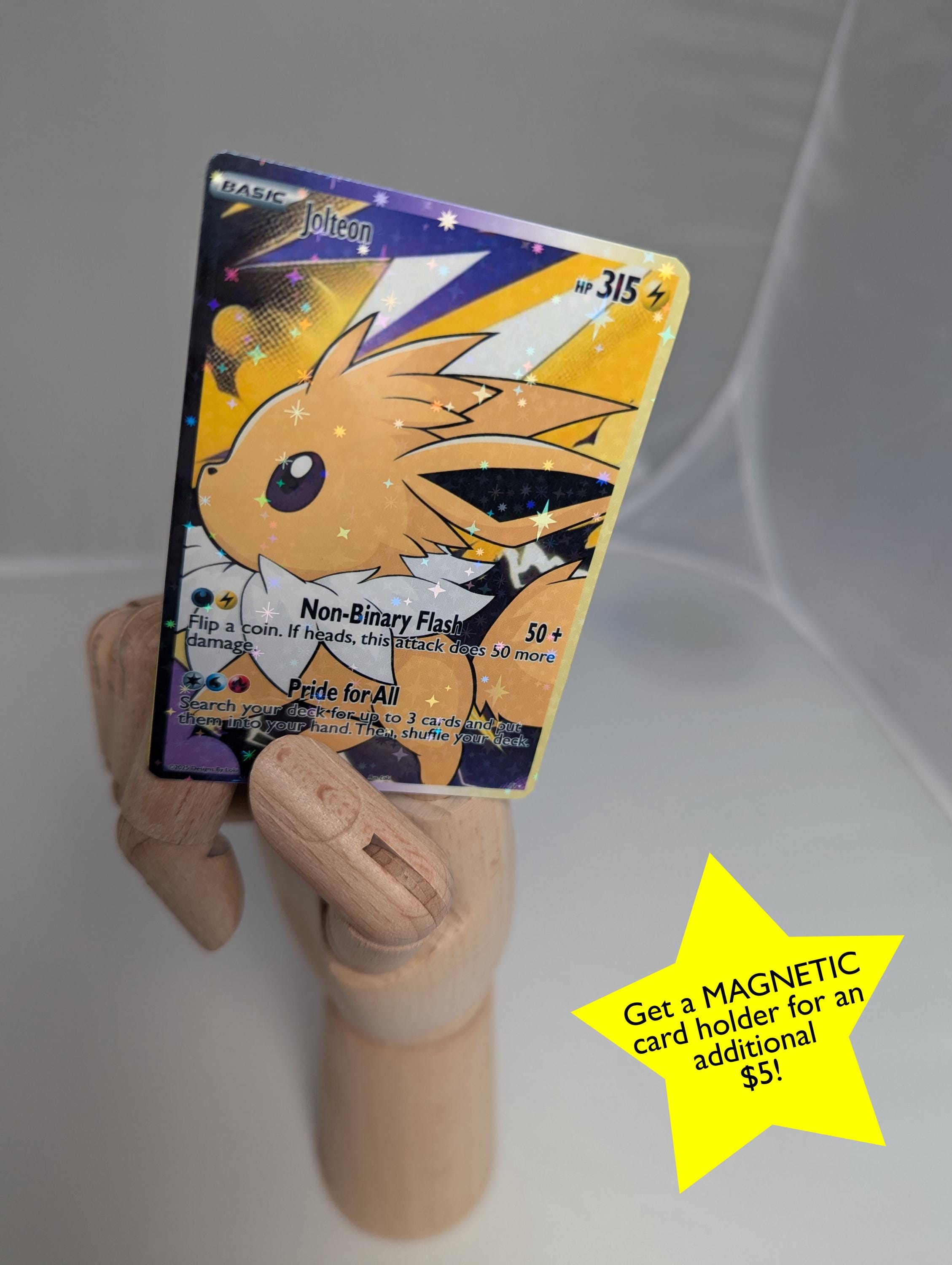 Pride Eeveelution Inspired Orica Cards, LGBTQIA Pride