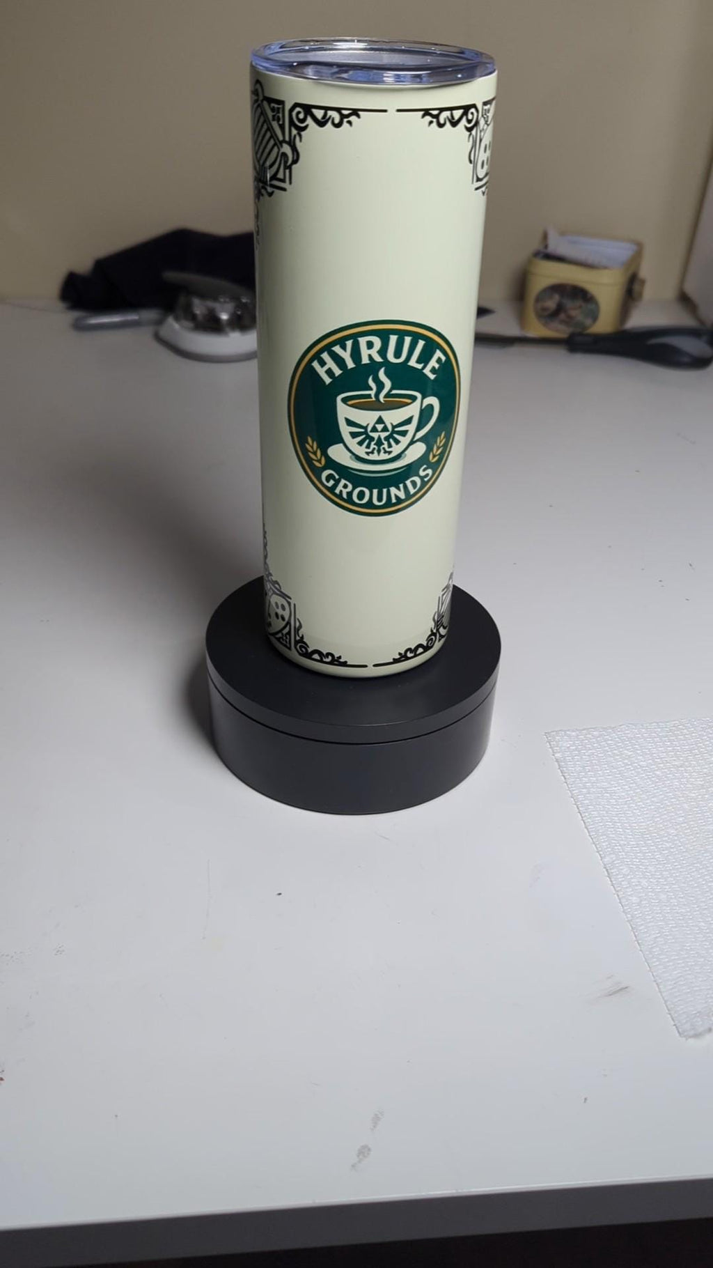 Hyrule Grounds Legend of Zelda Inspired Tumbler