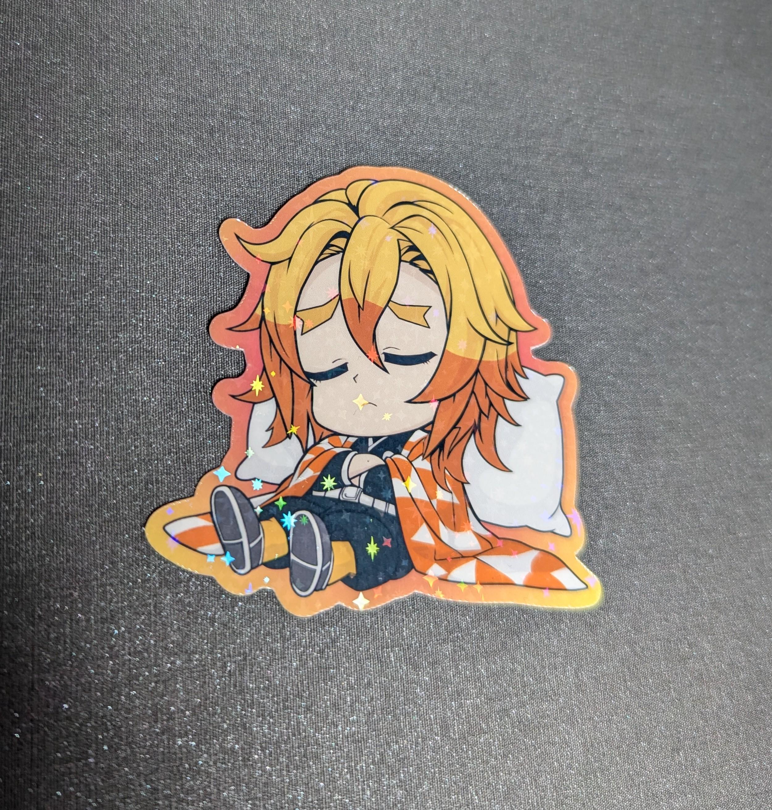 Demon Slayer inspired Daima-Esque Chibi sticker Set Version 1