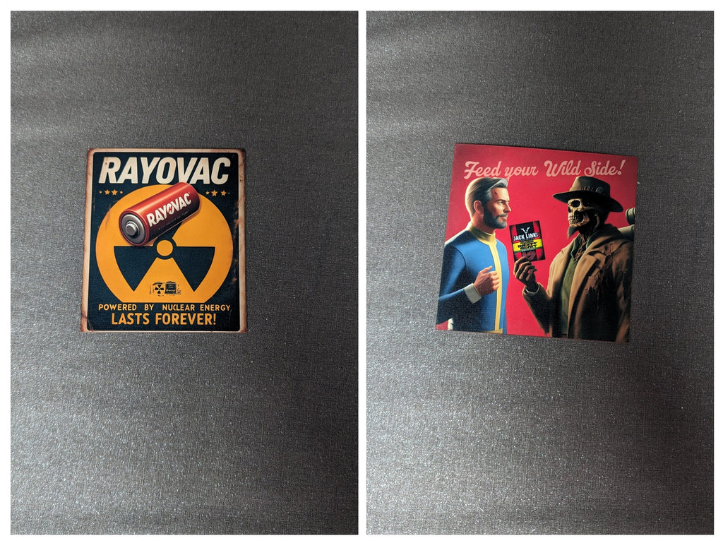 Fallout Wisconsin Advertising sticker Set