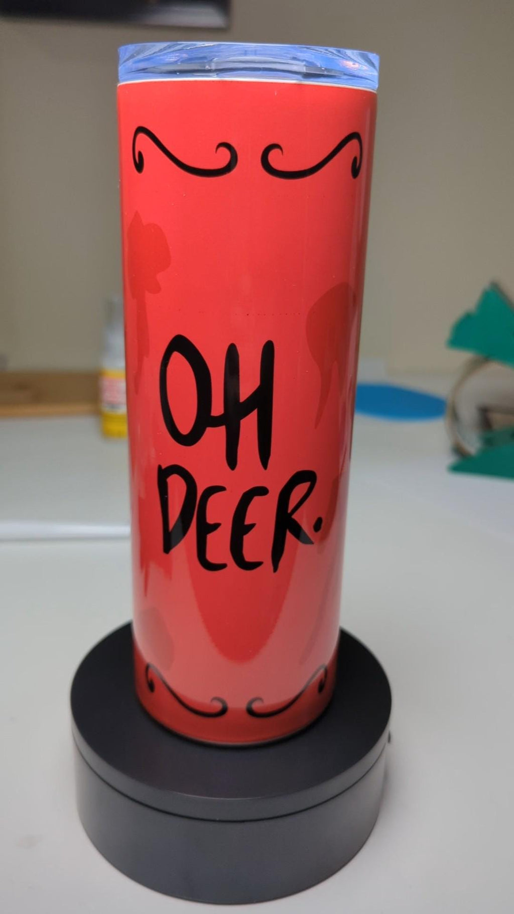 Oh Deer Hazbin Hotel Inspired Tumbler