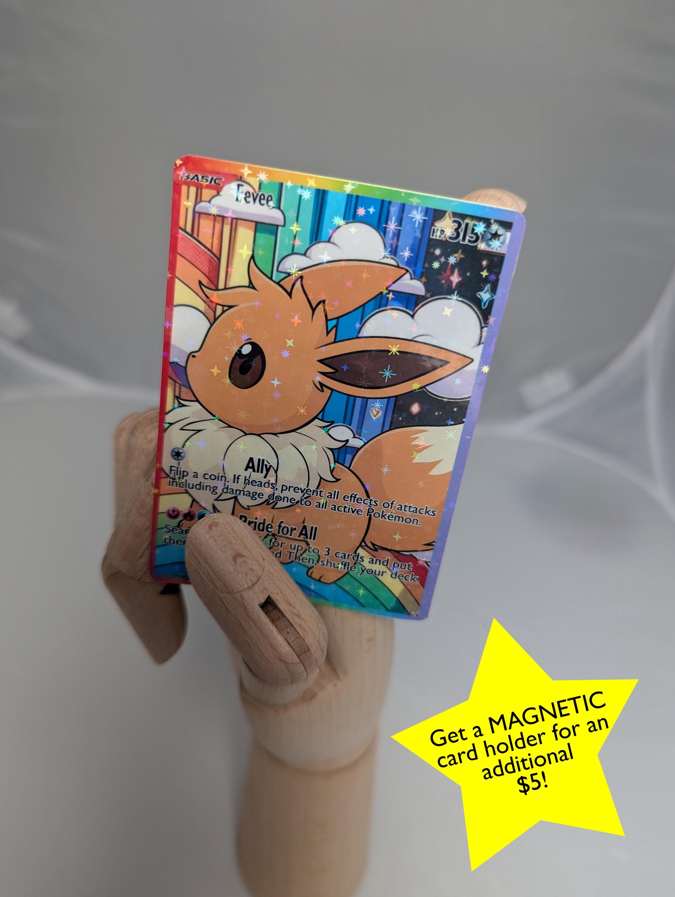 Pride Eeveelution Inspired Orica Cards, LGBTQIA Pride