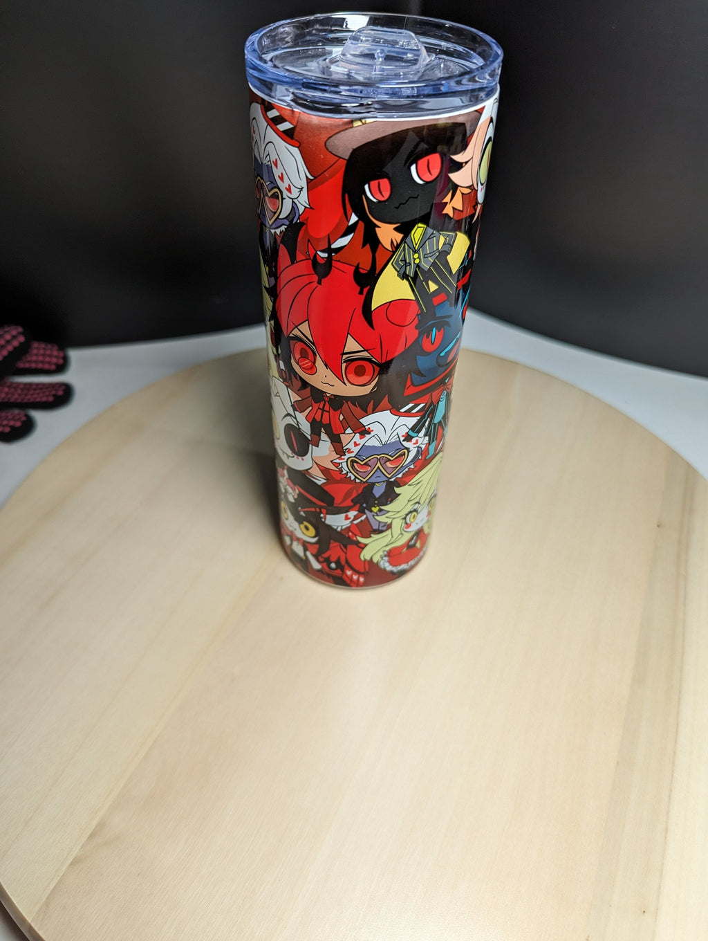 Chibi Hazbin Hotel Inspired Tumbler Version 1