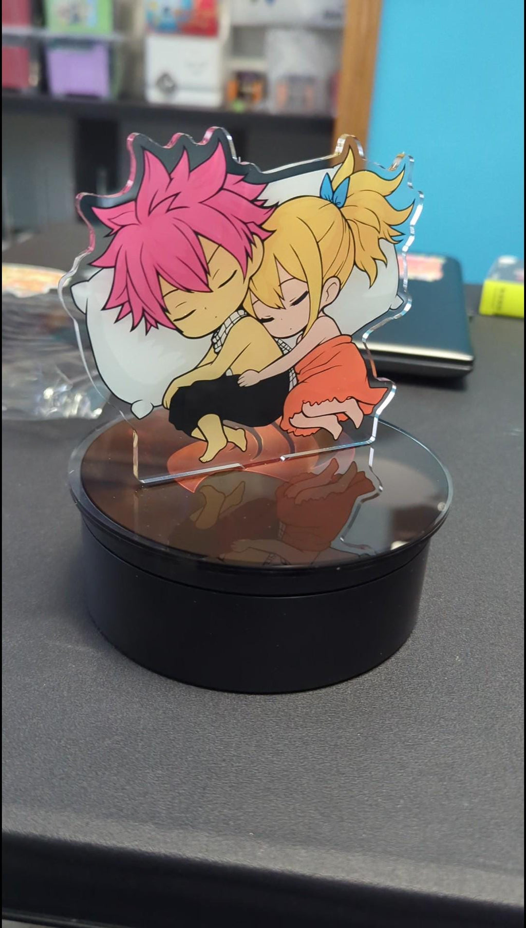 Natsu x Lucy Fairy Tail Inspired Acrylic Standee