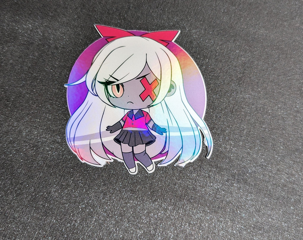 Hazbin Hotel inspired chibi sticker Set Version 1