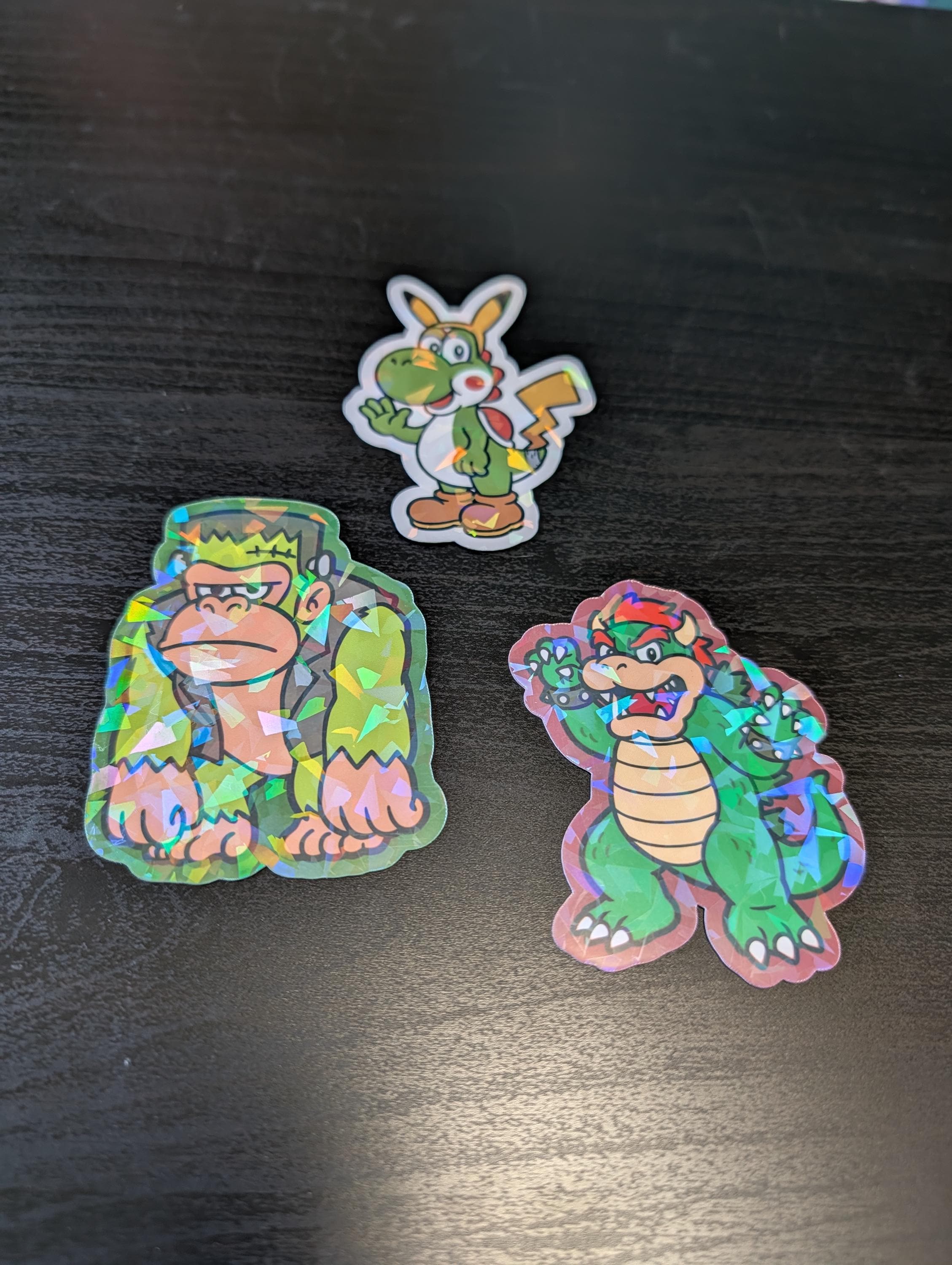 Super Mario Inspired Halloween Party Stickers