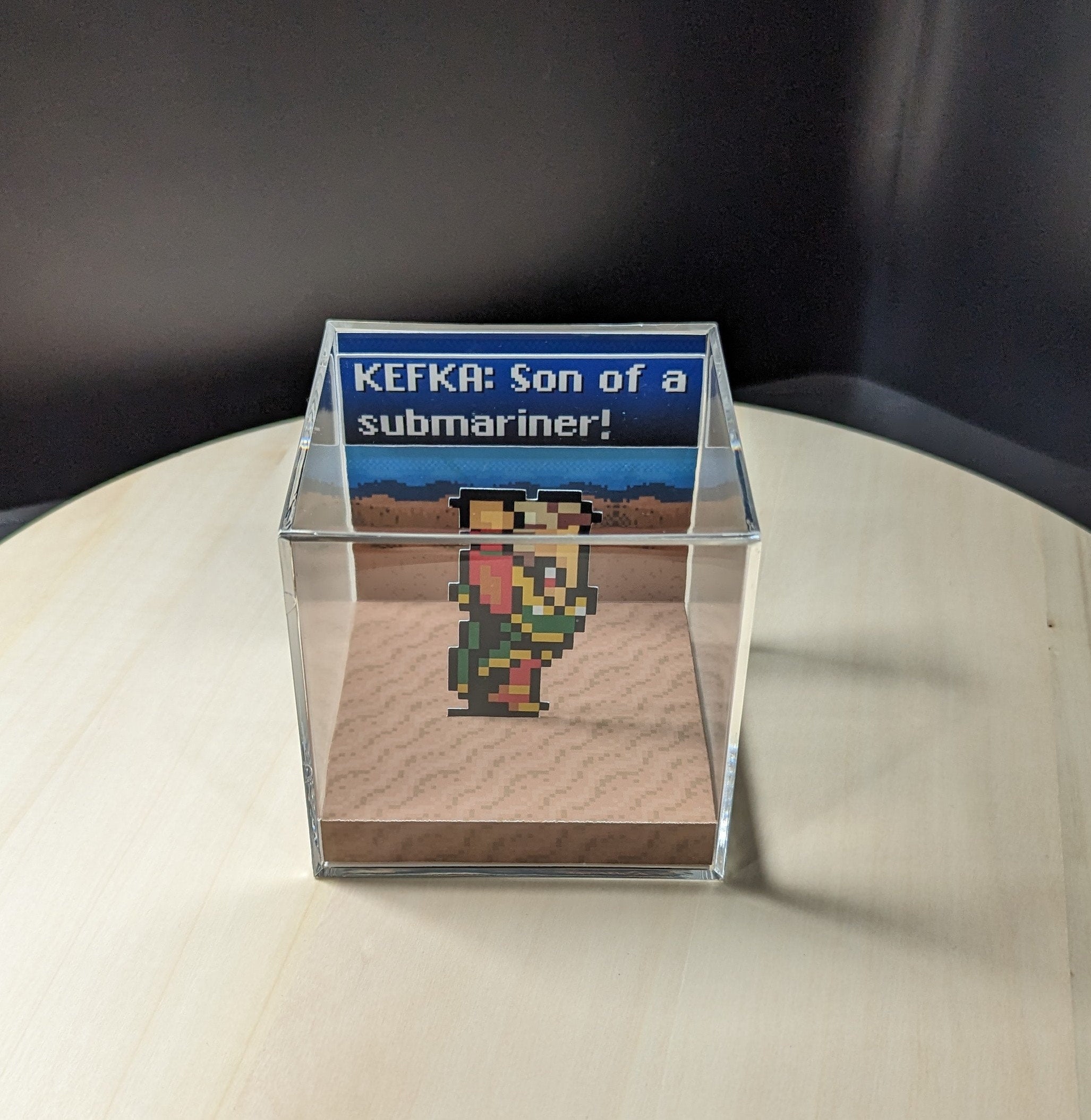 Final Fantasy VI Diorama Cube: Kefka - Son of a Submariner