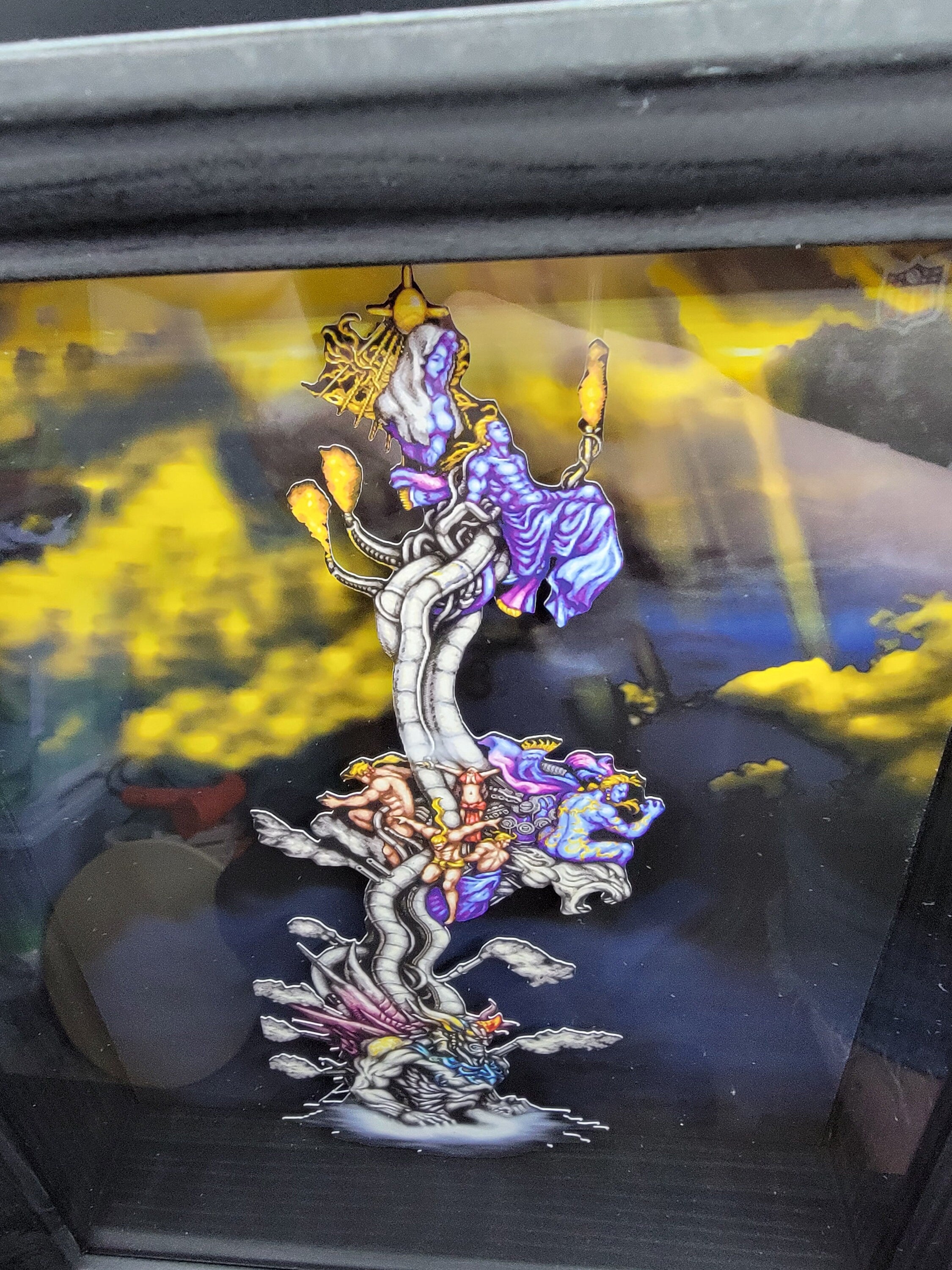 Tower of the Gods 3D wall art inspired by Final Fantasy VI