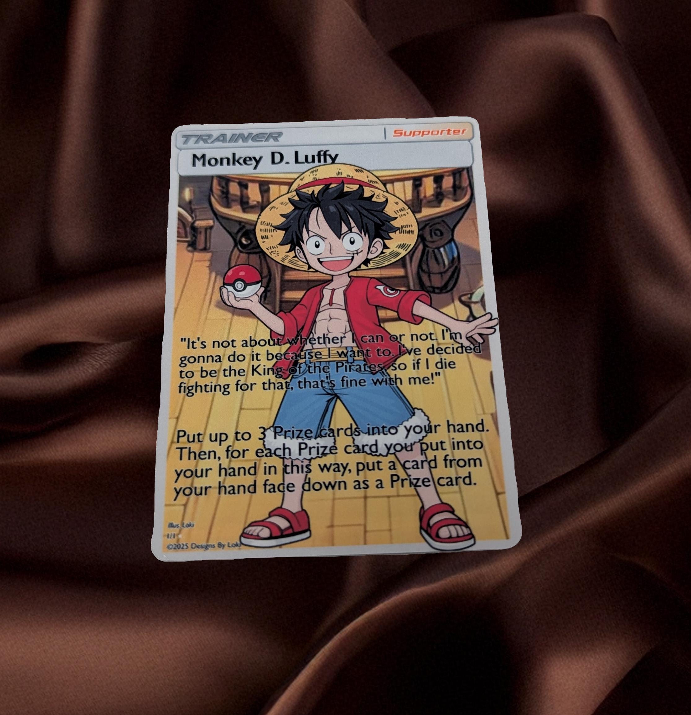 Trainer Pop culture x Pokemon inspired Orica Cards