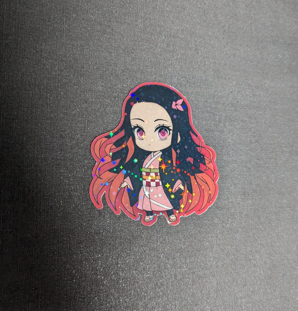 Demon Slayer inspired Daima-Esque Chibi sticker Set Version 1