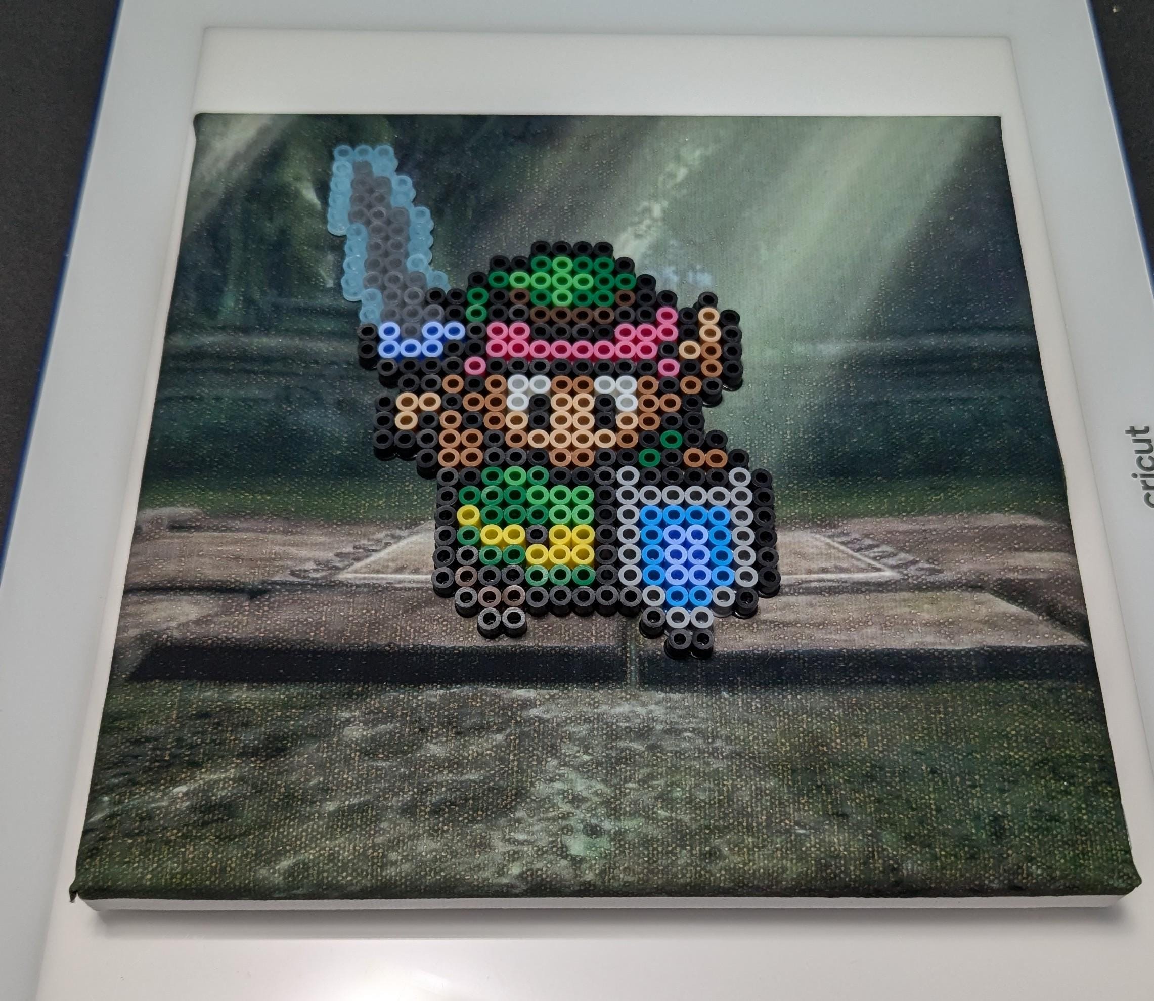 A Link to the Past inspired Perler Canvas