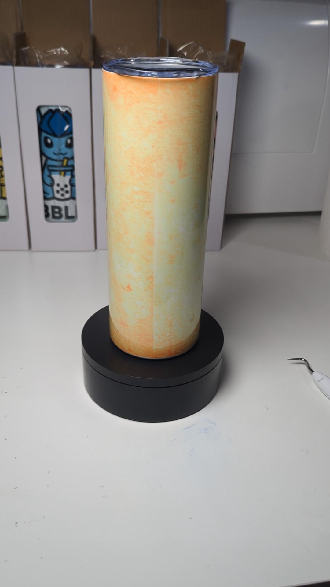 Bubbleon Flareon Pokemon Boba Bubble Tea Inspired Tumbler