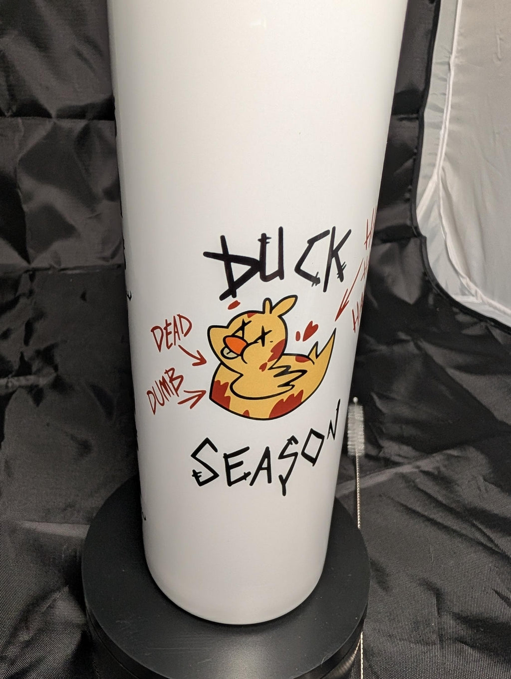 RadioApple Lucifer and Alastor Tumbler inspired by Hazbin Hotel