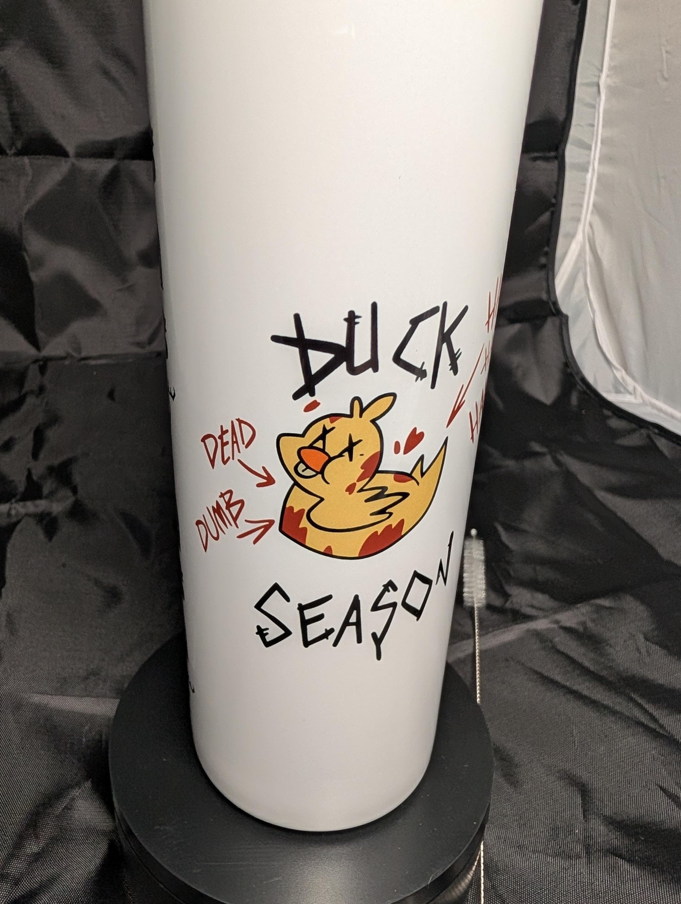 RadioApple Lucifer and Alastor Tumbler inspired by Hazbin Hotel