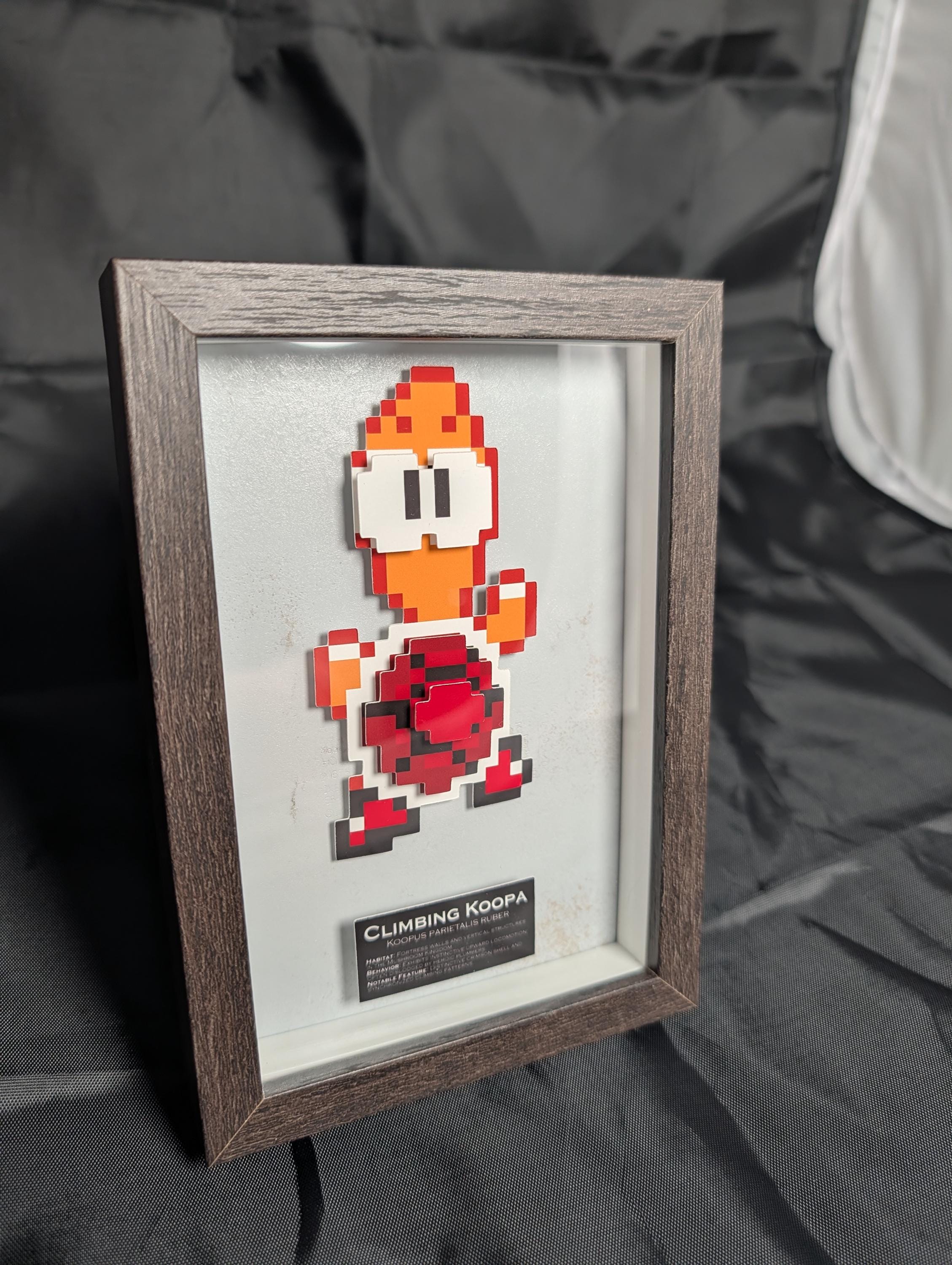 Climbing Koopa 4x6 Pixel Preservation