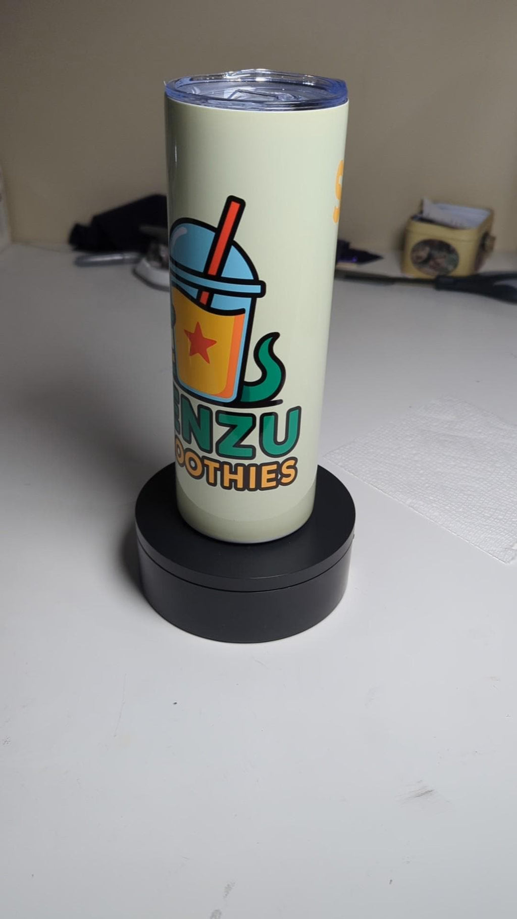 Senzu Smoothies Dragon Ball Z Inspired Tumbler