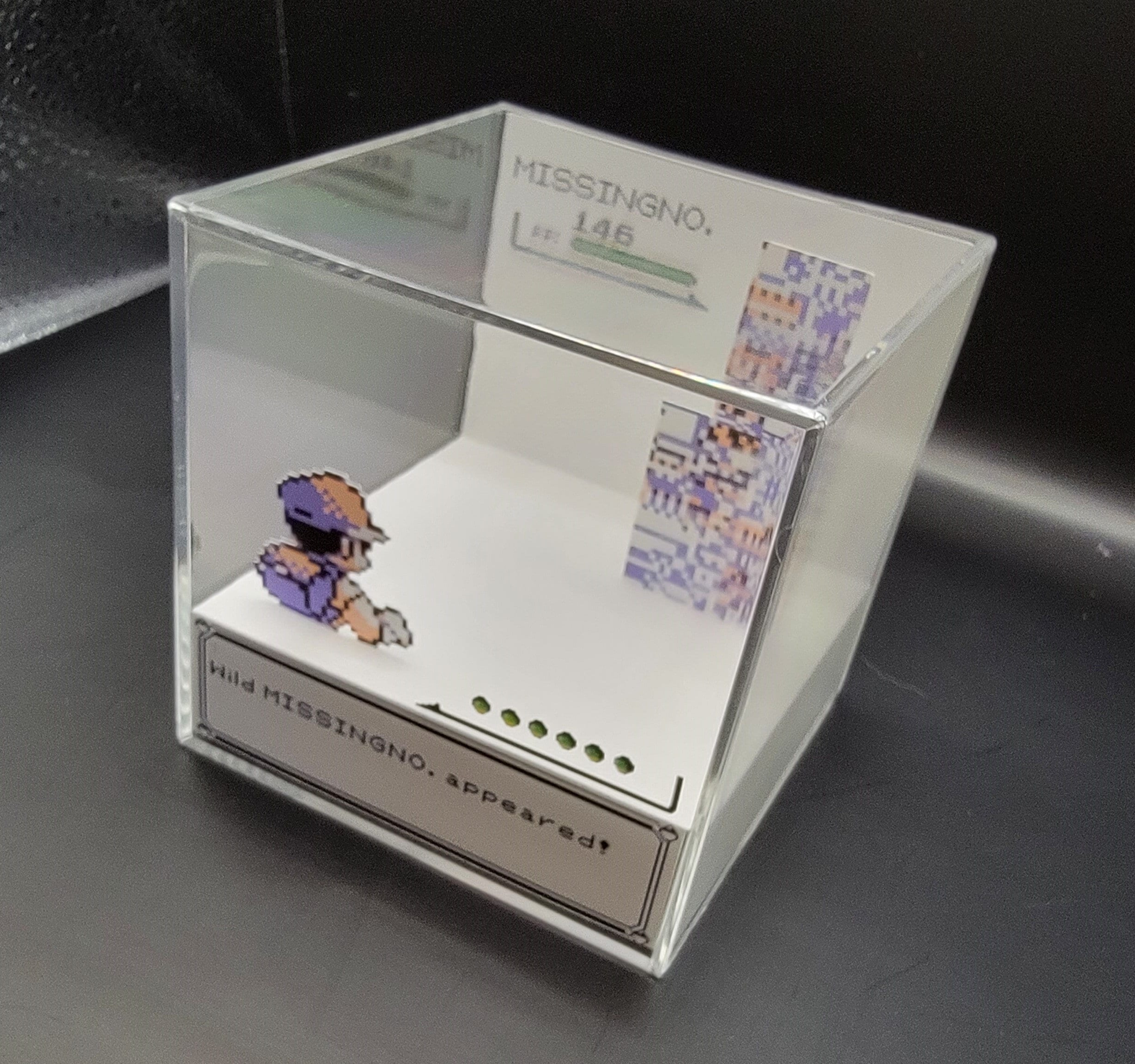 MissingNo Encounter Pokémon Diorama Cube