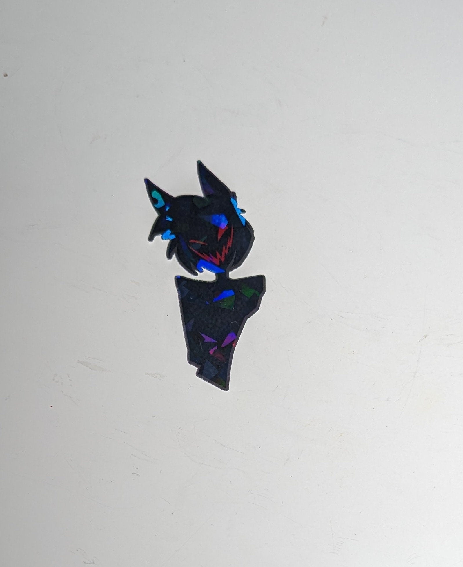 Hazbin Hotel Alastor Shadow inspired sticker