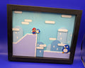 Chuckles, I'm in Danger Super Mario Inspired Shadow Box
