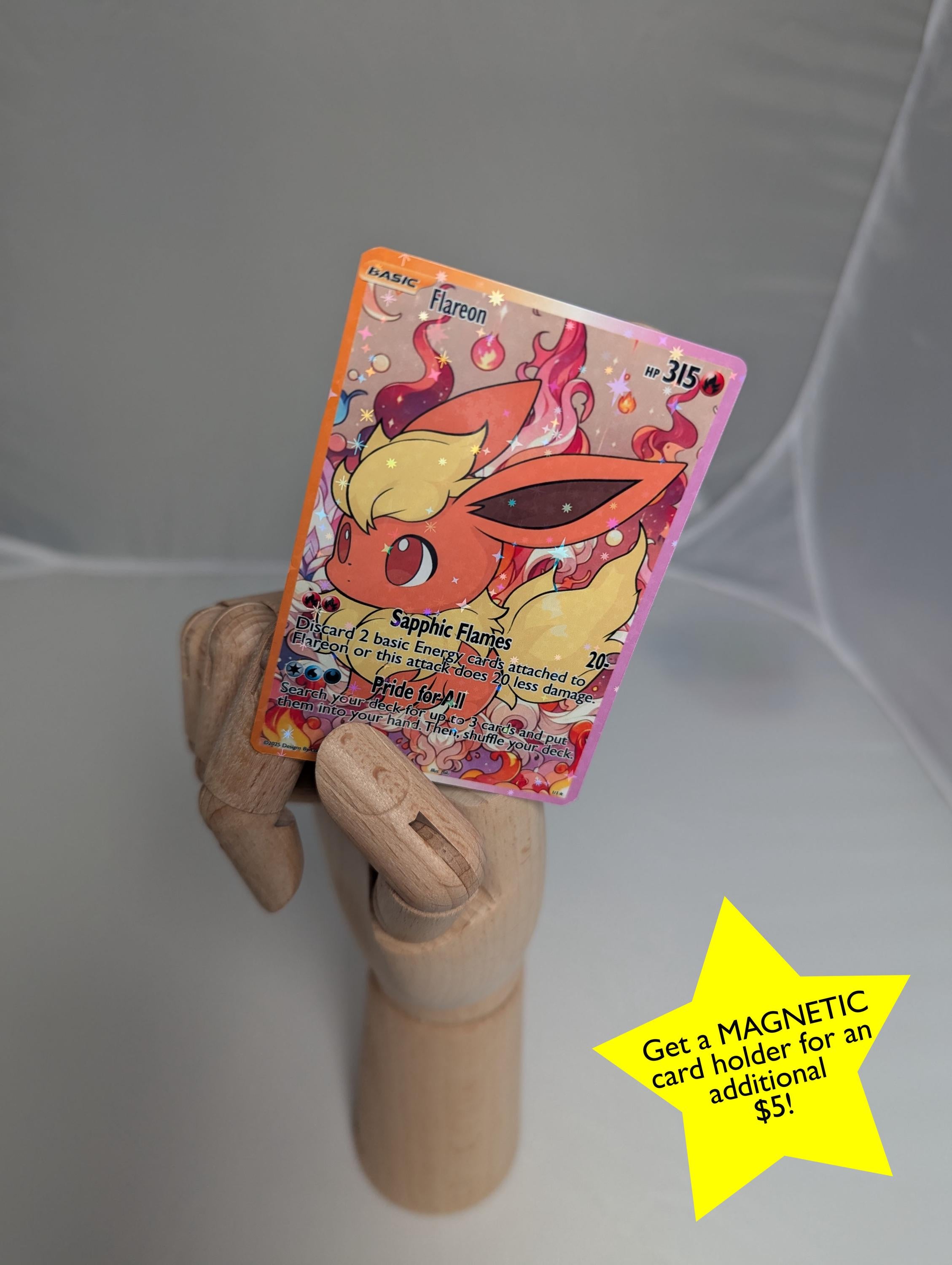 Pride Eeveelution Inspired Orica Cards, LGBTQIA Pride