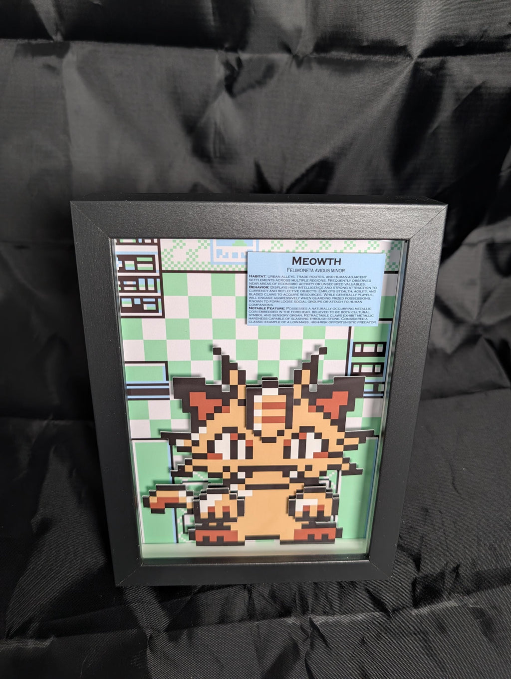 Meowth 5x7 Pixel Preservation