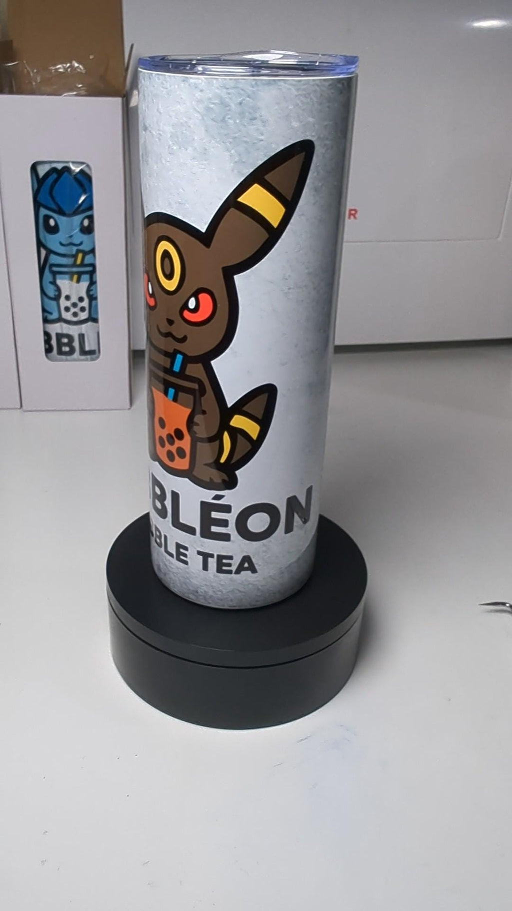 Bubbleon Umbreon Pokemon Boba Bubble Tea Inspired Tumbler