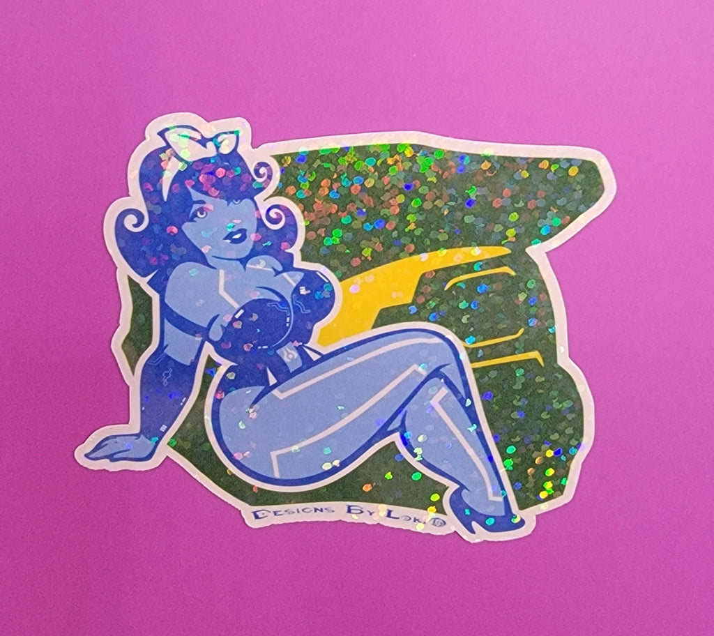 Pop Culture Inspired Vintage Vixens Sticker Set