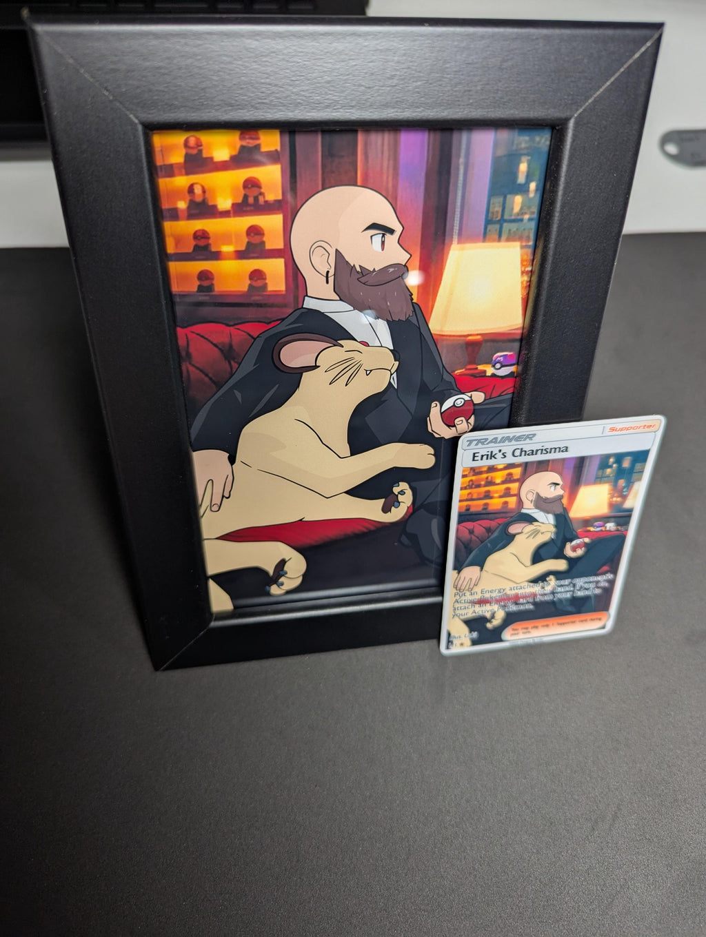 Customizable ORICA Pokemon Trainer Card