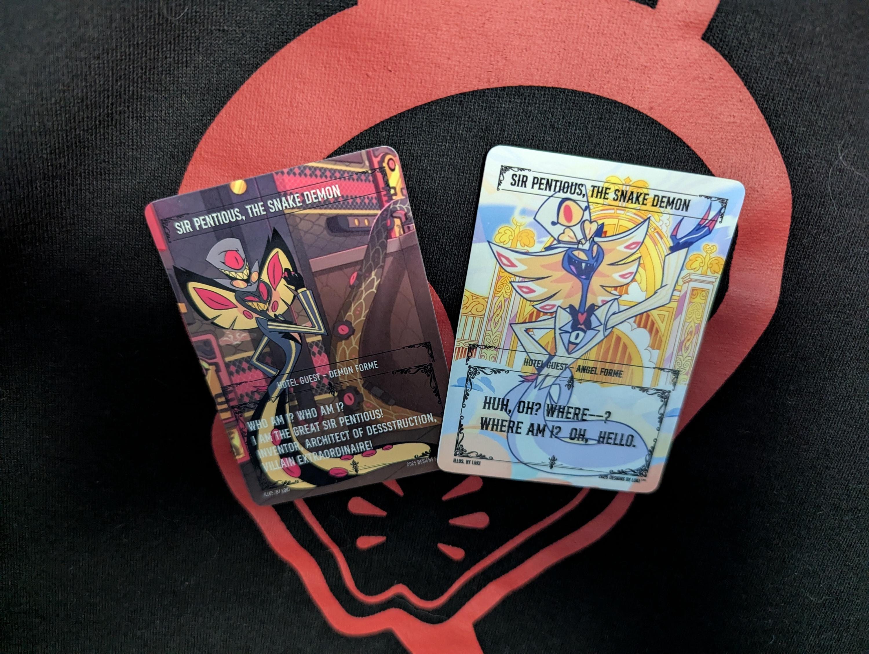 Demonix Trading Cards Series 1 inspired by Hazbin Hotel