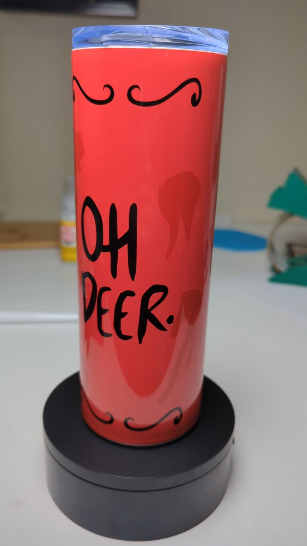 Oh Deer Hazbin Hotel Inspired Tumbler